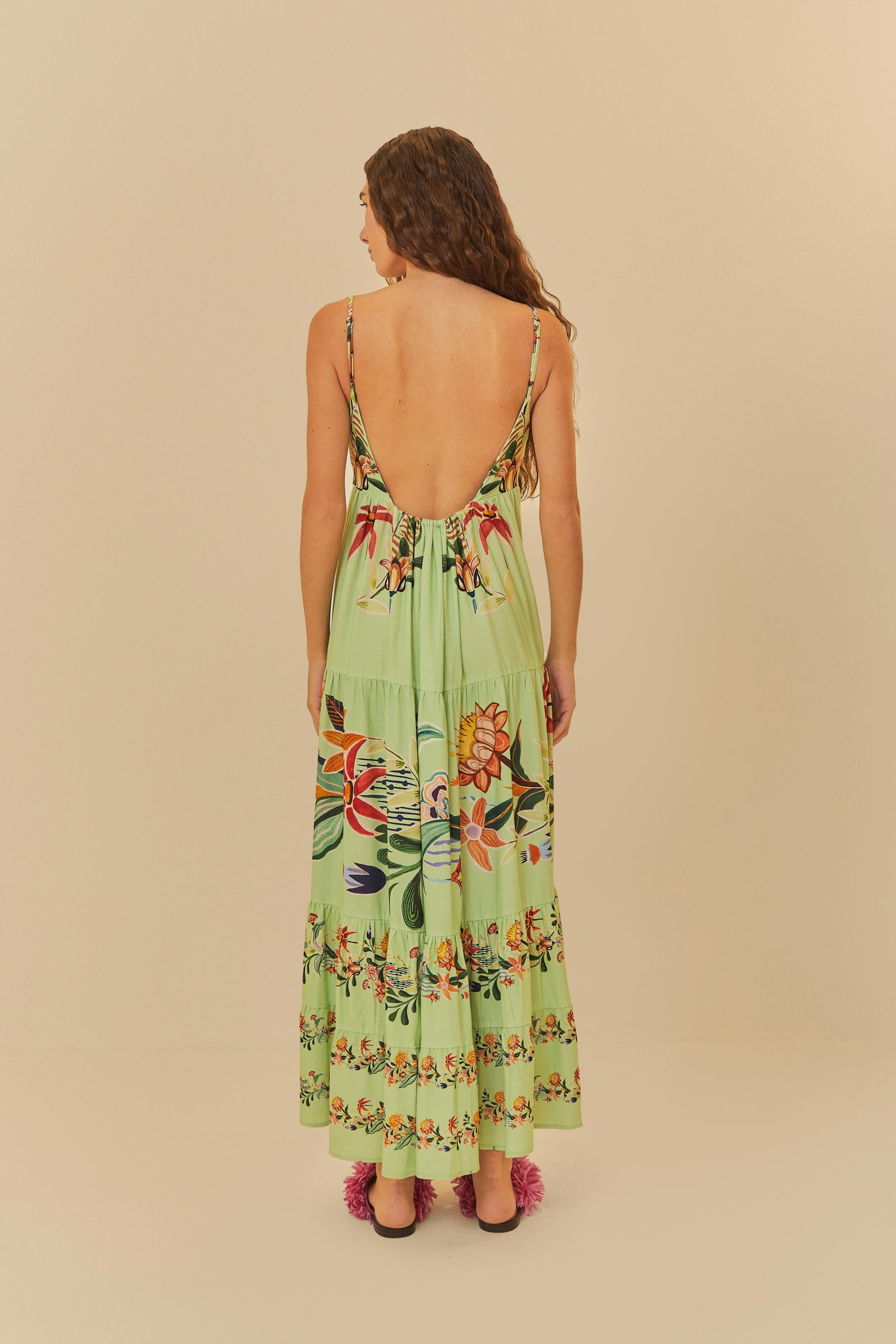 Vestido Marias Estampado Jade