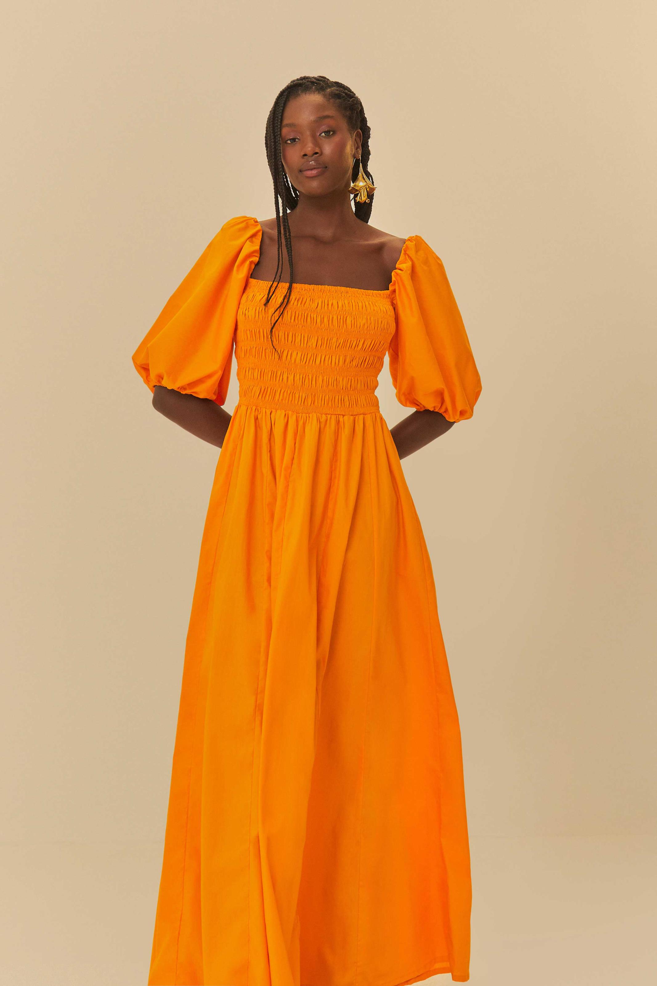 Vestido Mangas Lastex