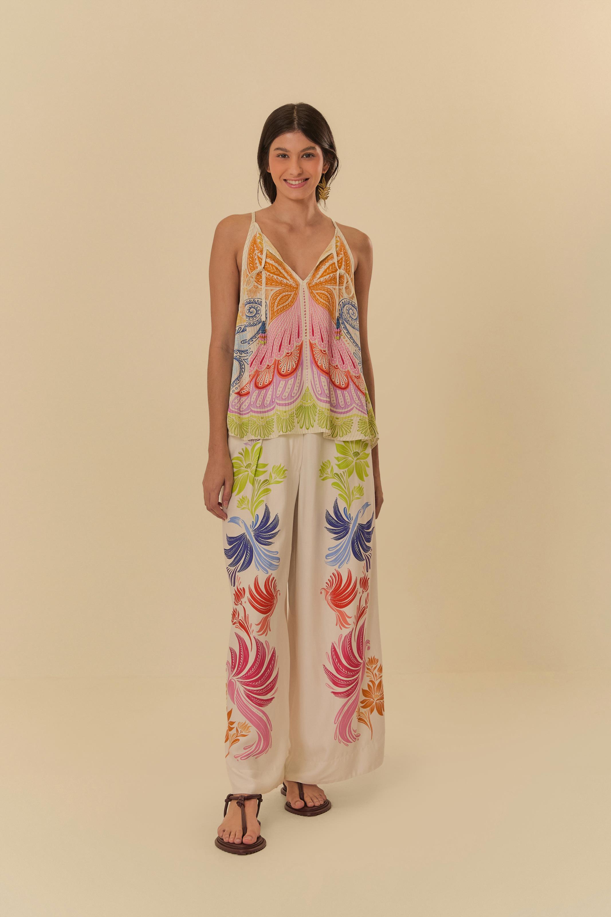 Regata Estampada Papillon