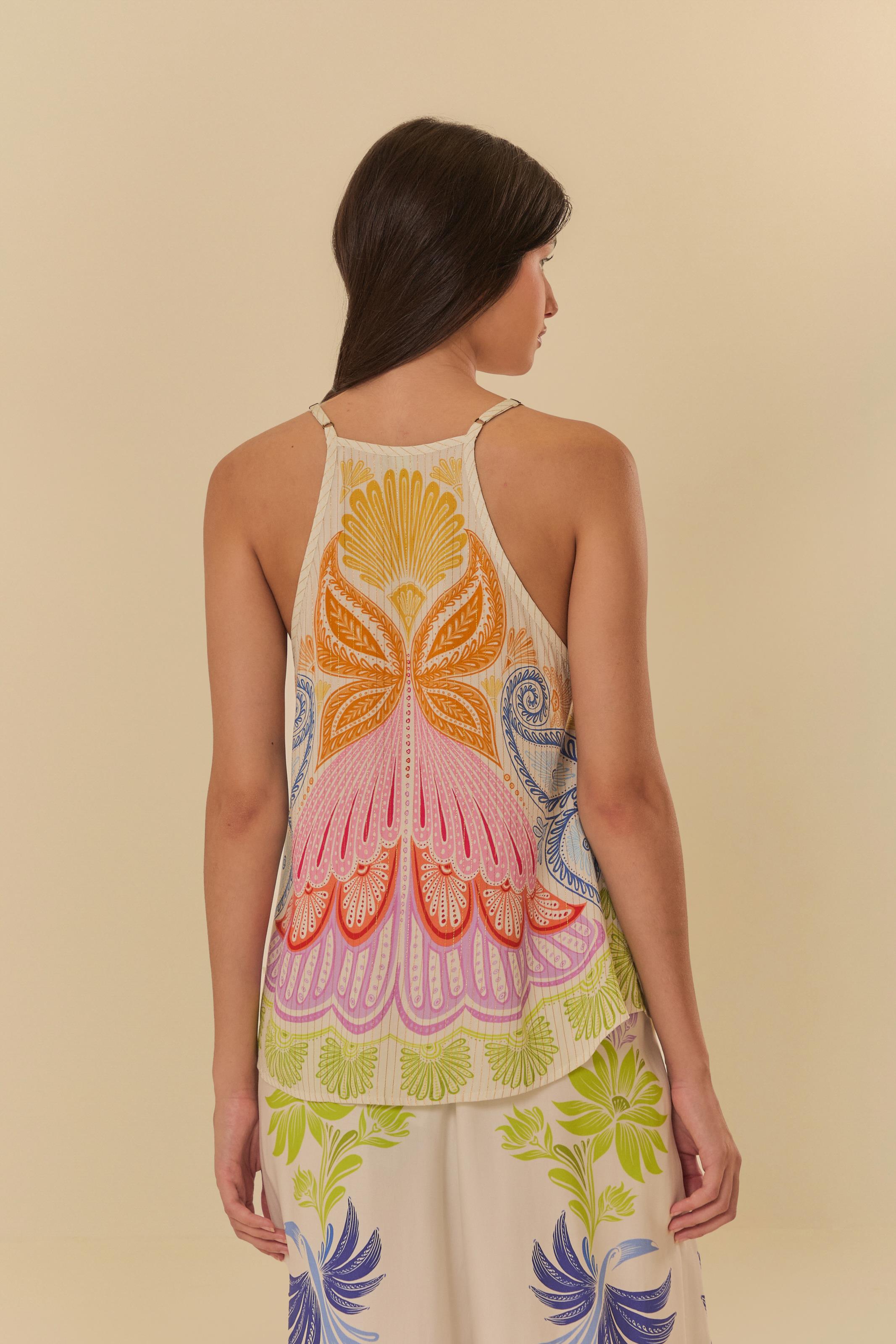 Regata Estampada Papillon