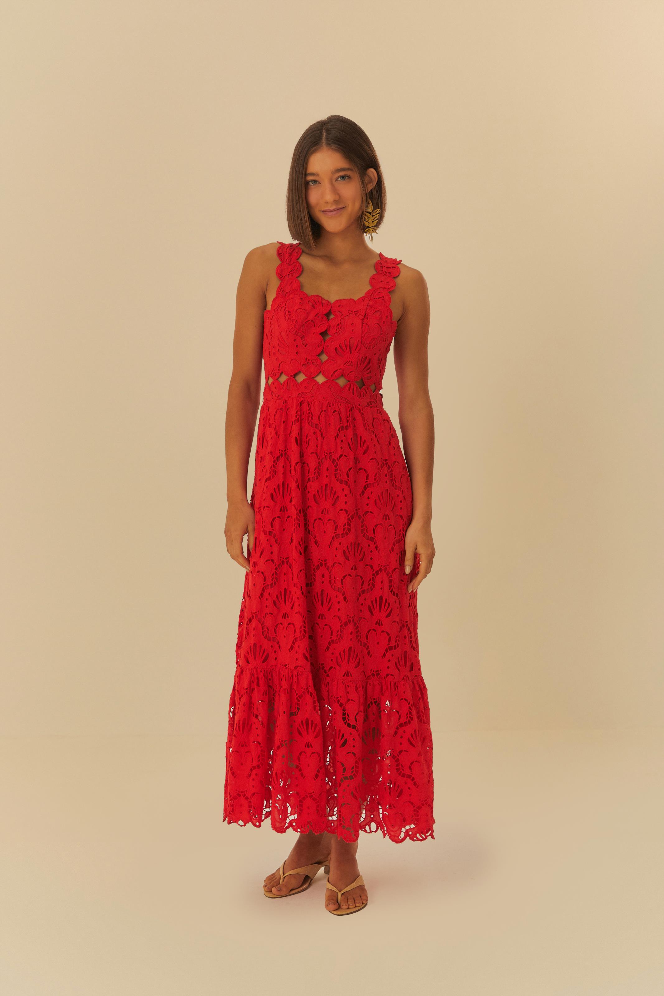 Vestido Cropped Laise Concha
