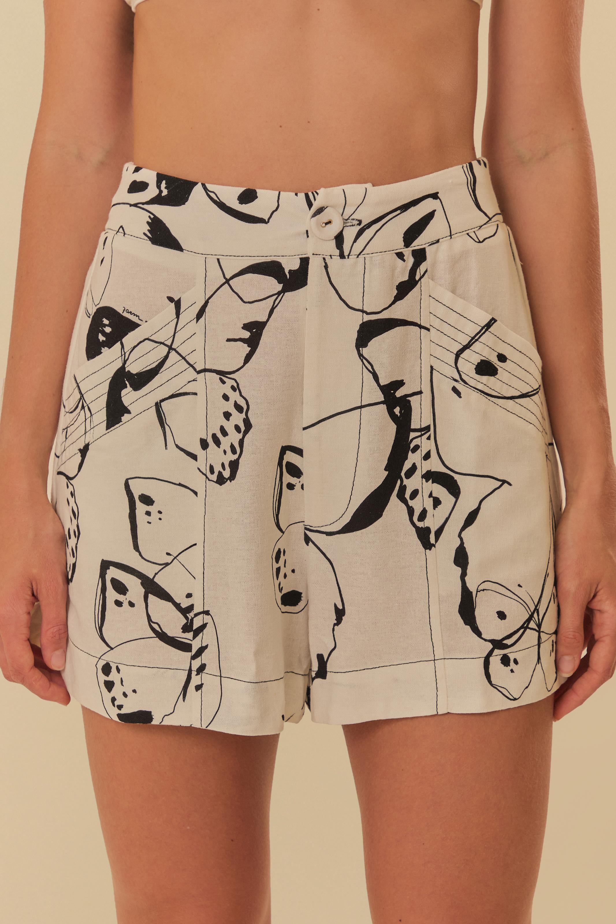 Short Estampado Borbo Asa