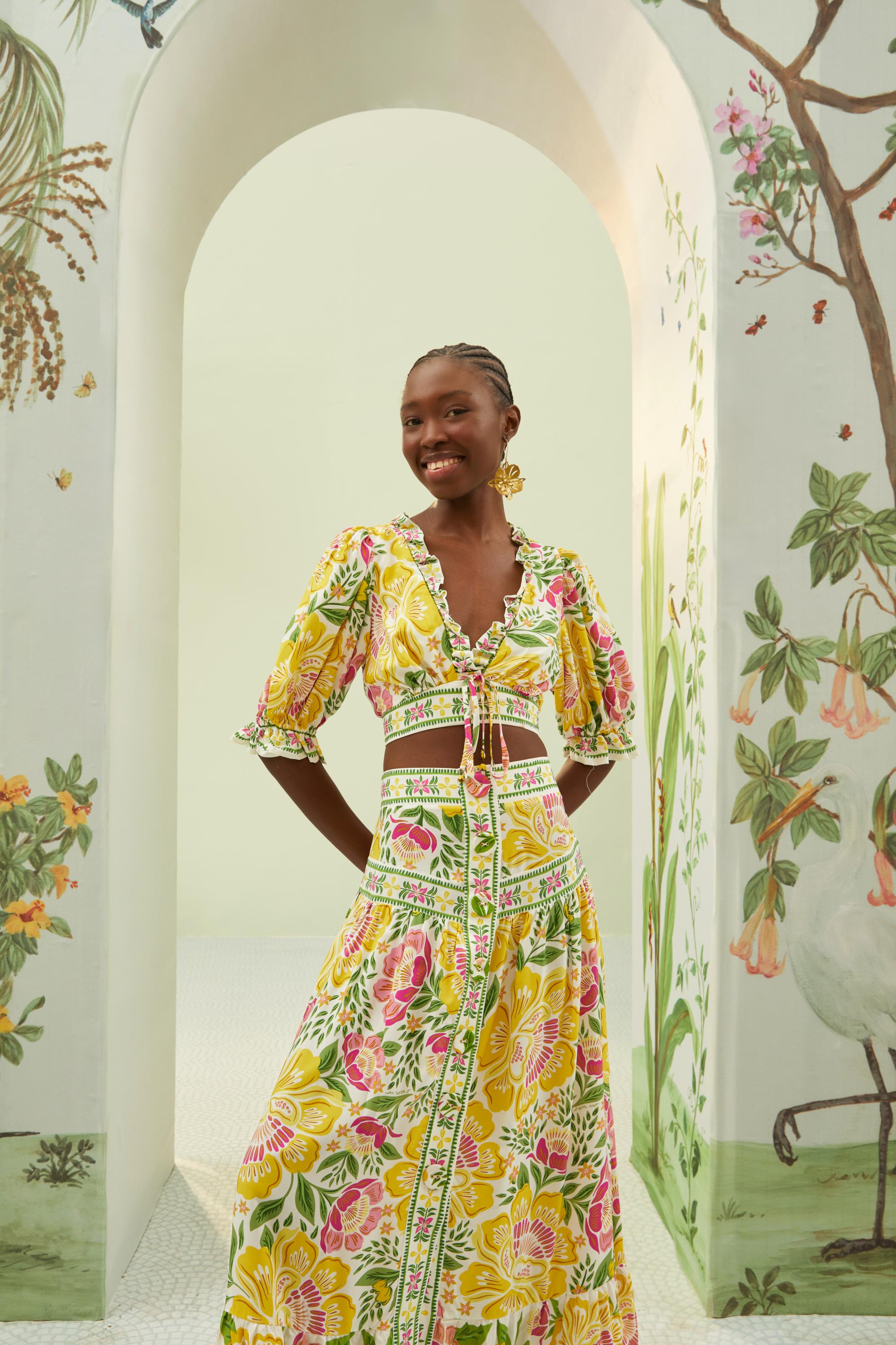 Top Estampado Floral Bela