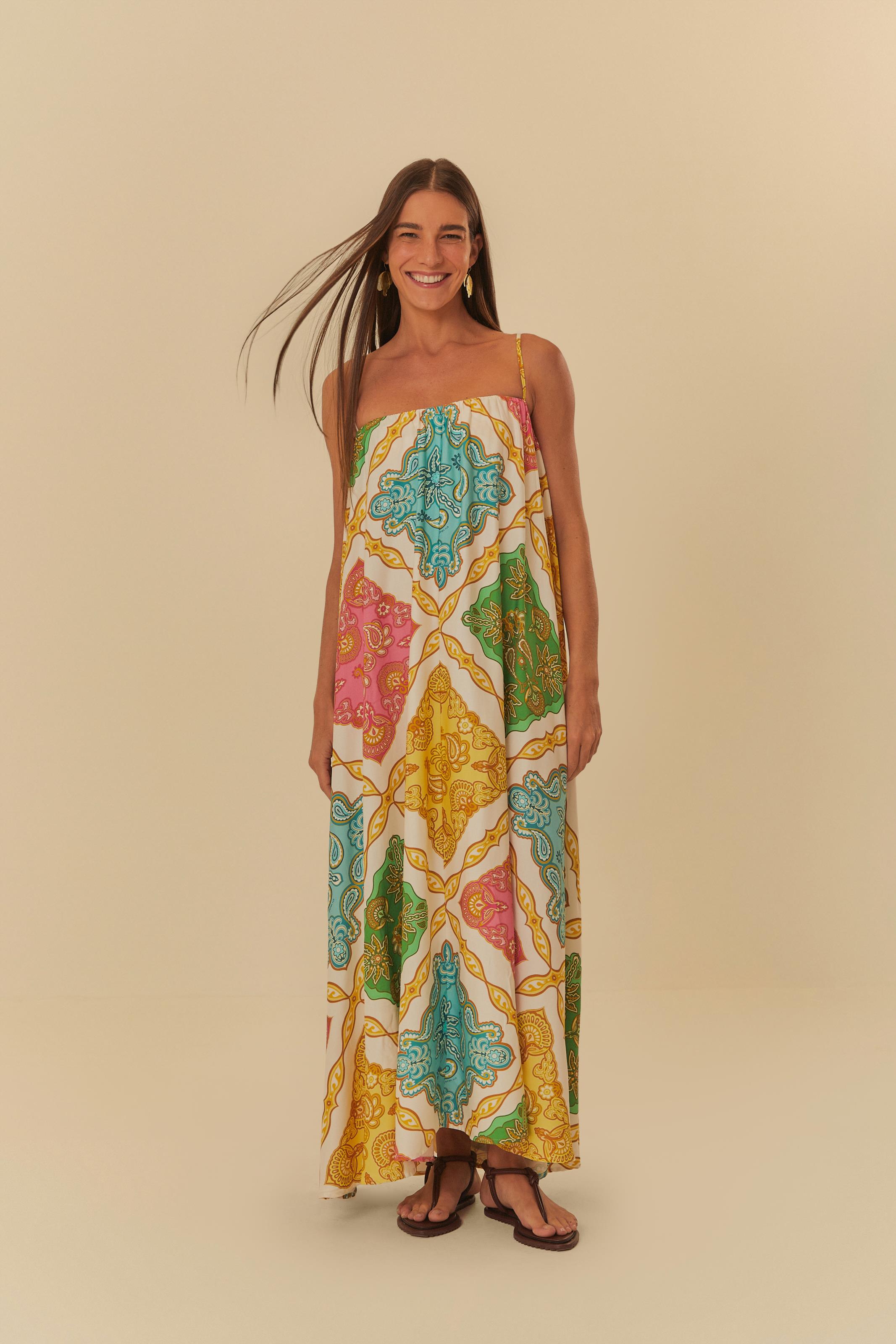 Vestido Estampado Doce Manhã