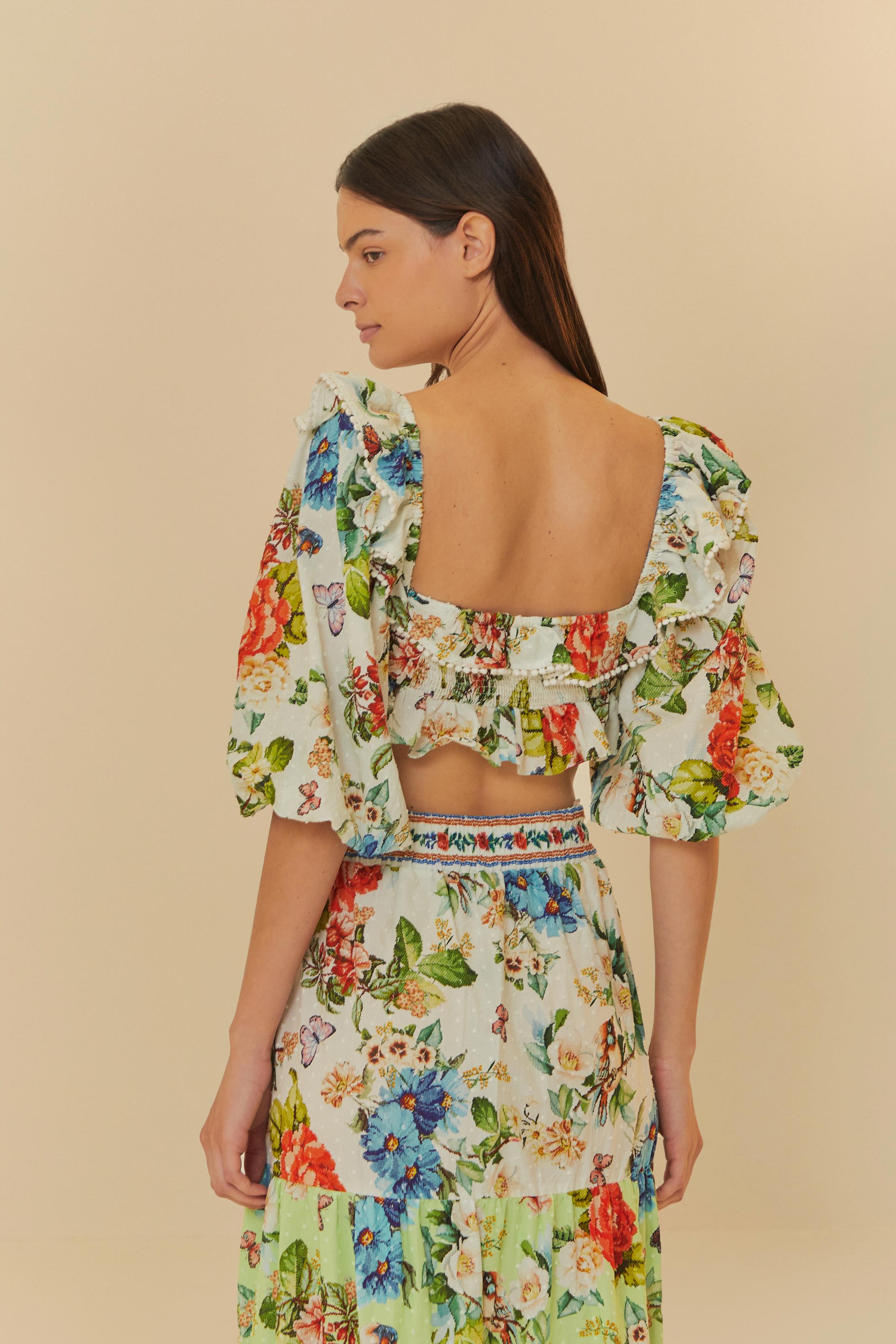 Blusa Estampada Punto