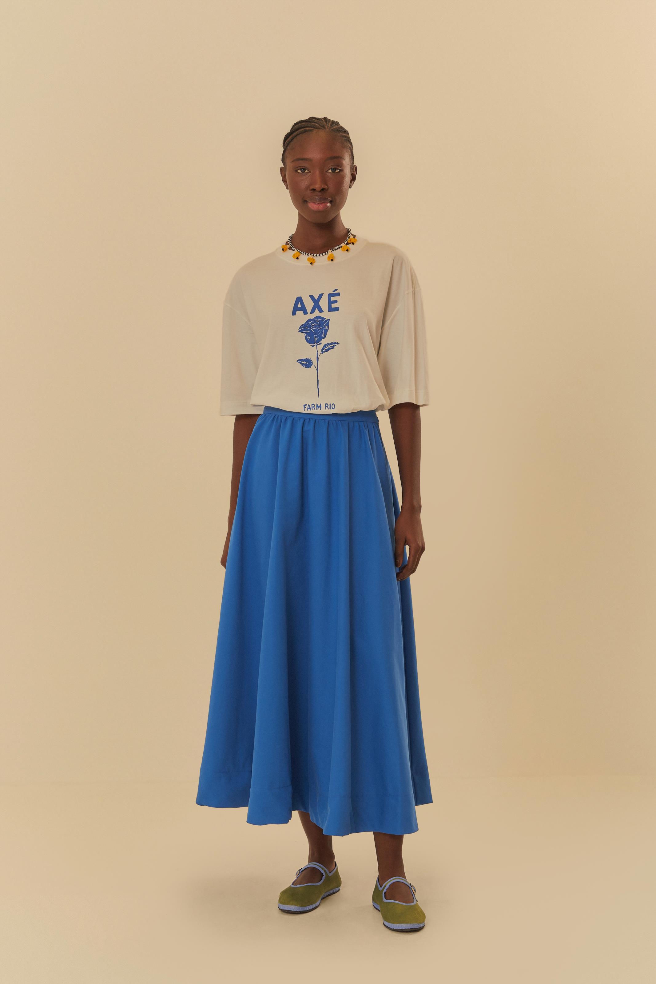 T-Shirt Over Estampada Axé