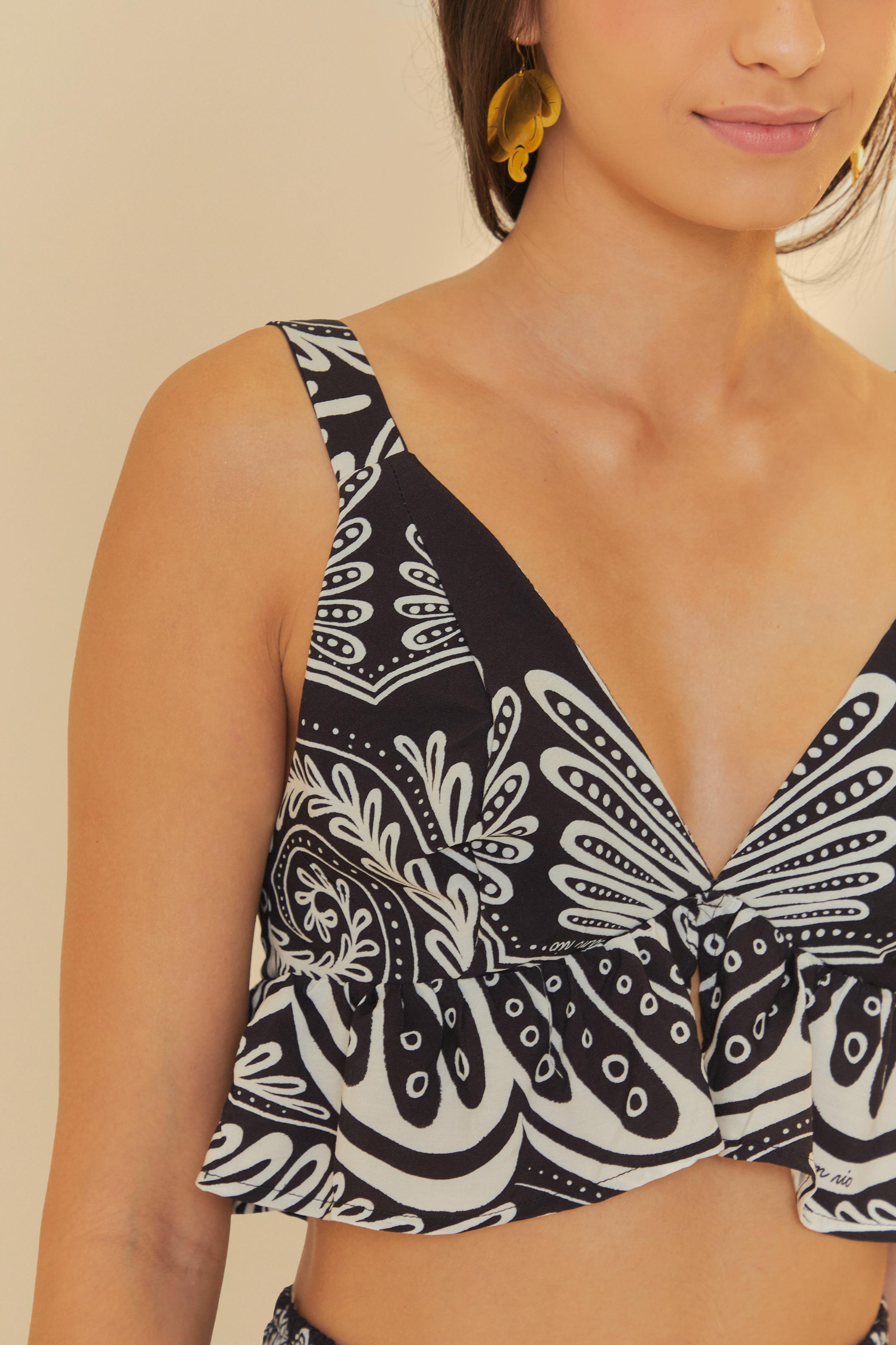 Top Estampado Papillon