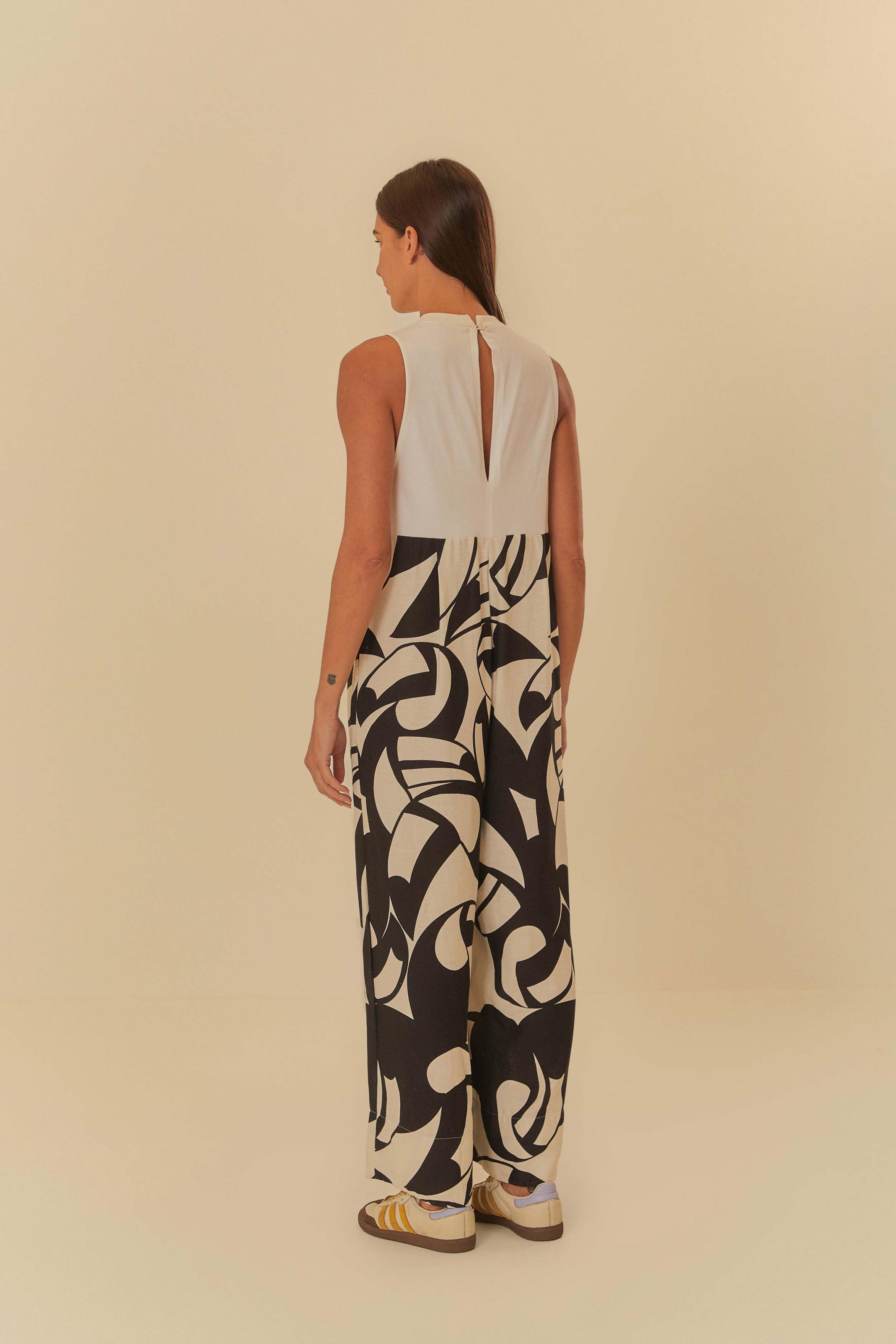 Macacão Cropped Estampado Do Rio Pro Mundo