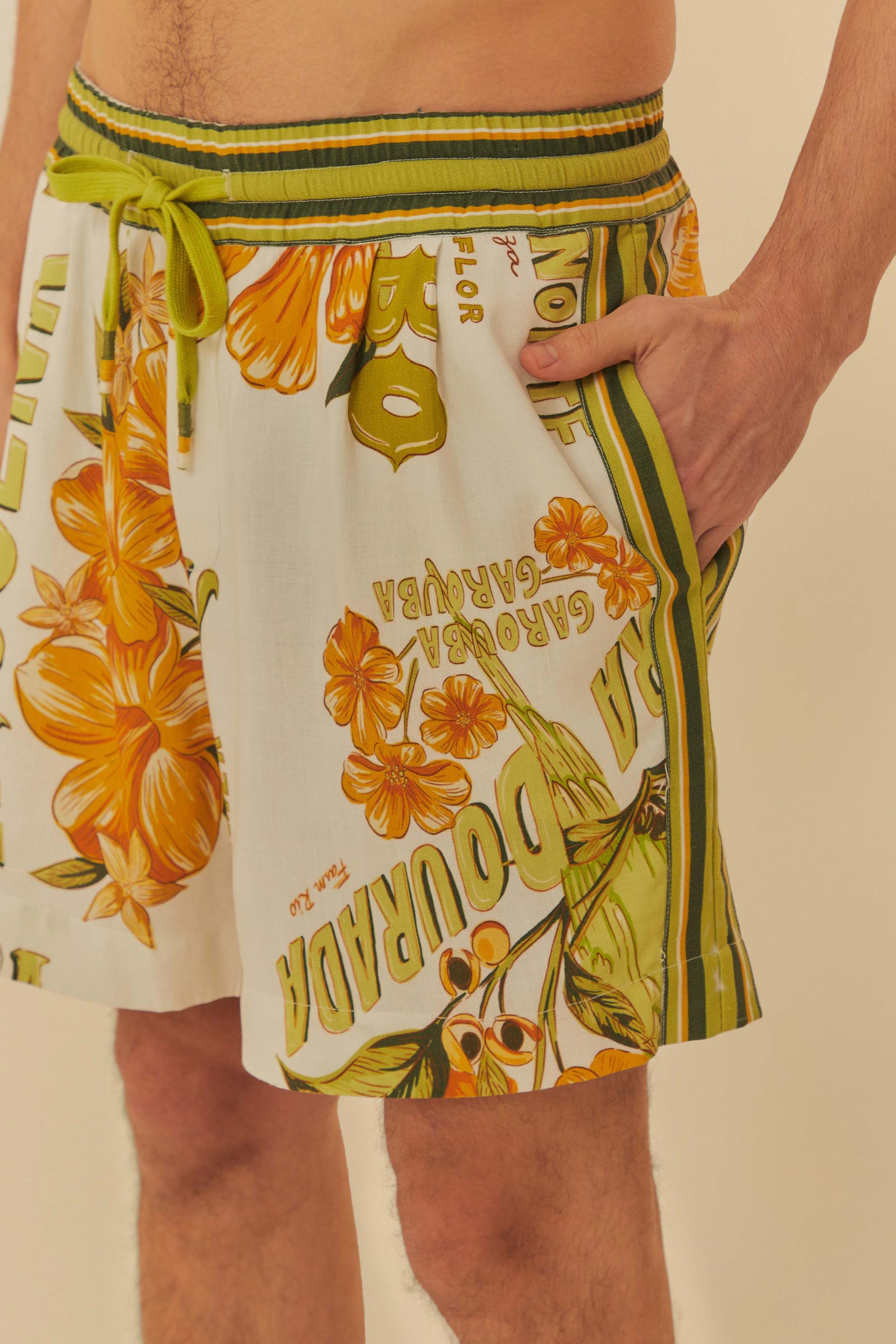 Bermuda Estampada Garota Jamburana