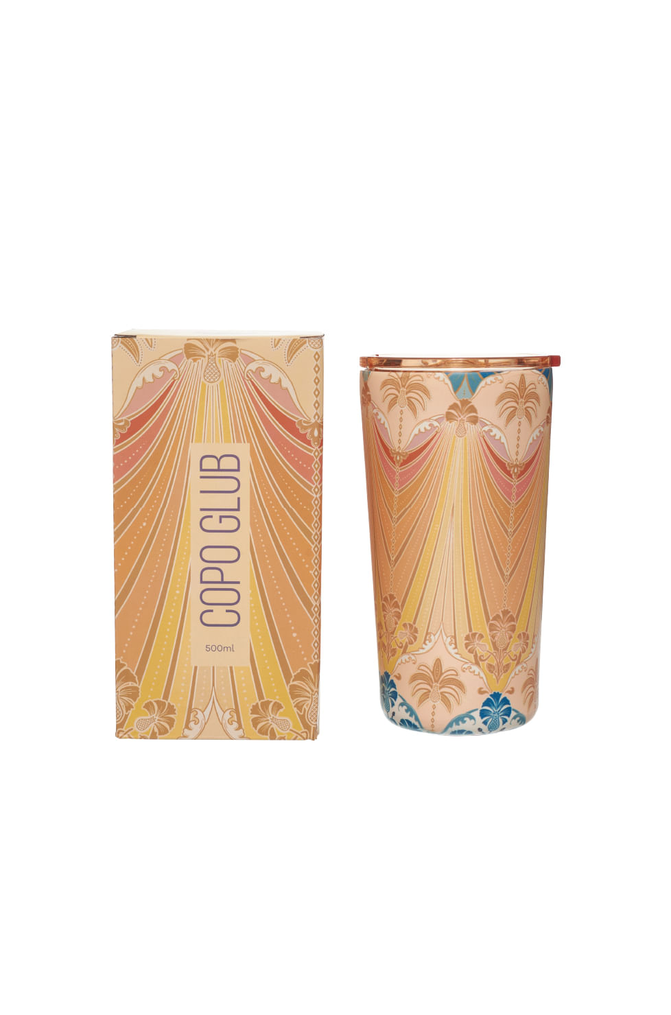 Copo Térmico Glub Abacaxi Decor