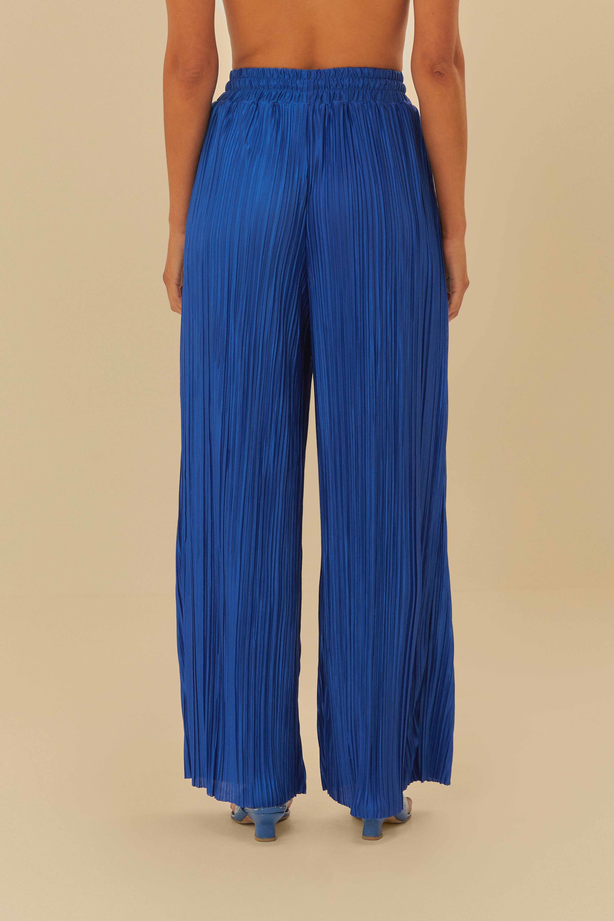 Calça Plissada