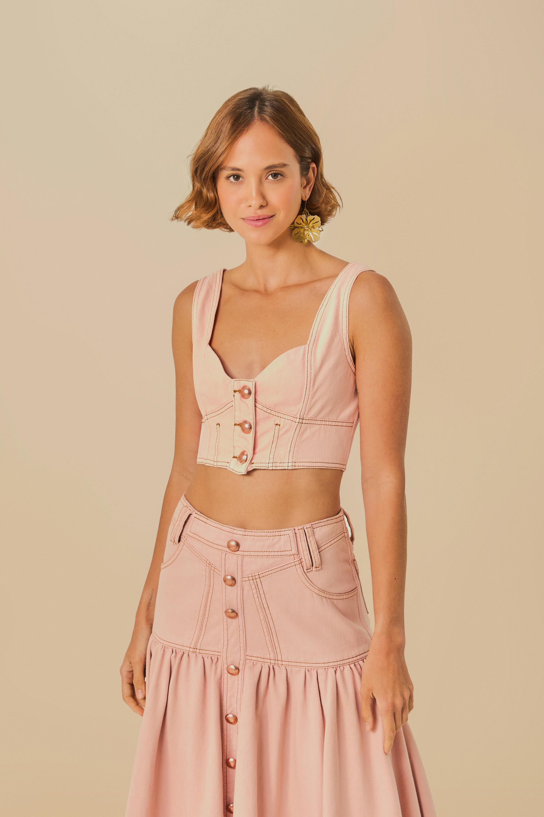 Top Adidas Logomania Roxo