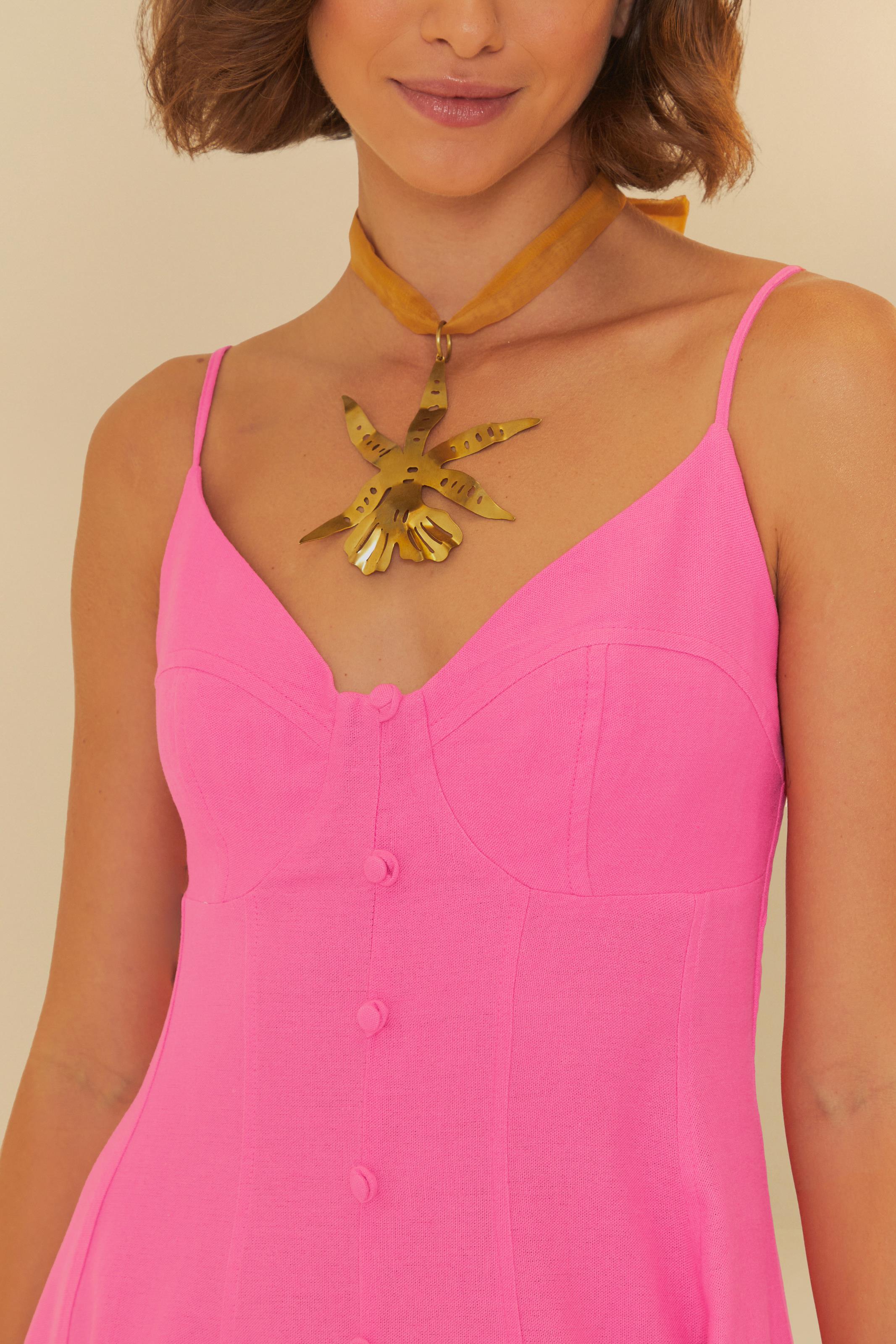 Vestido Curto Alcinhas