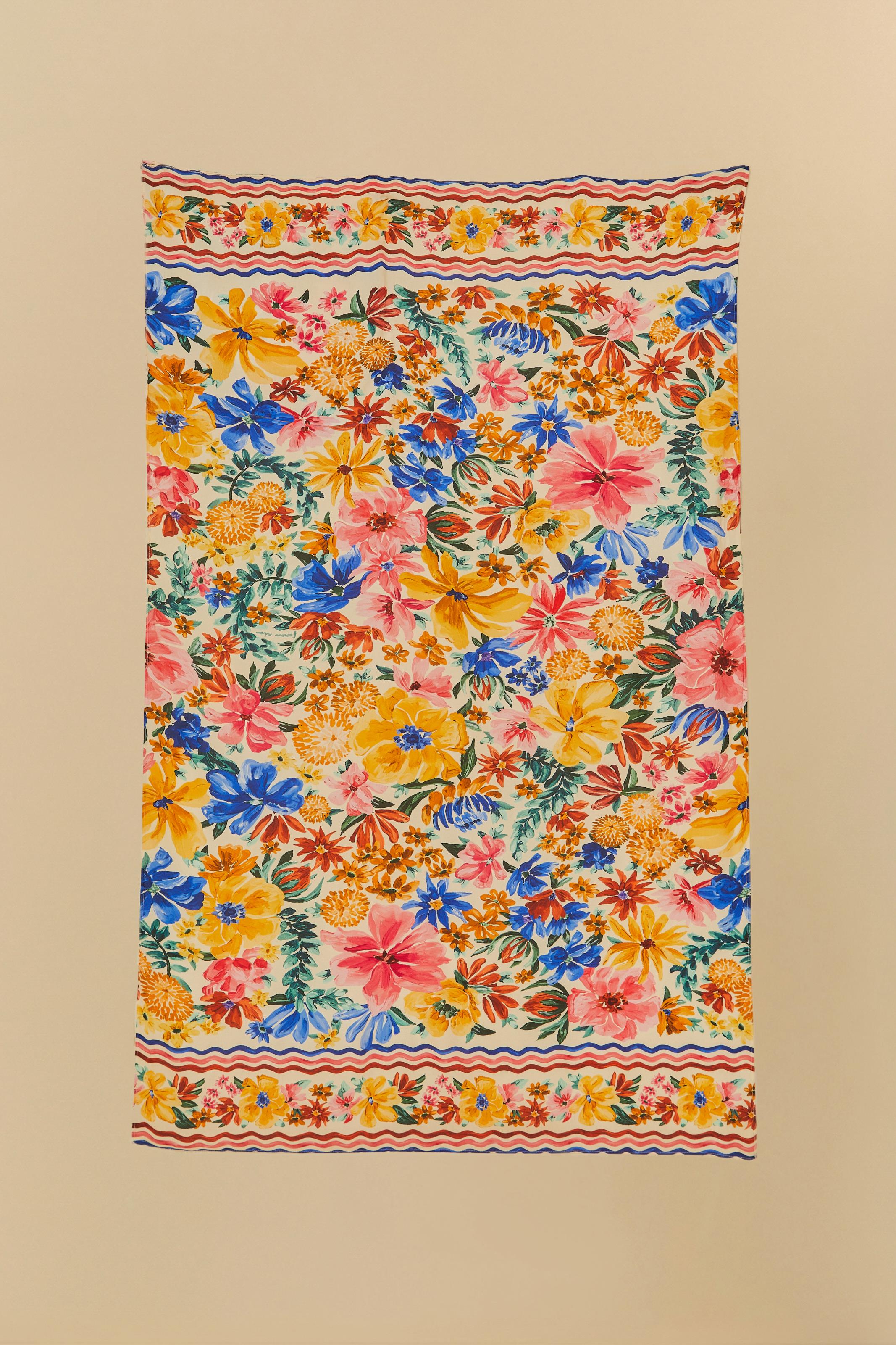 Canga Estampada Floraline Achadinhos