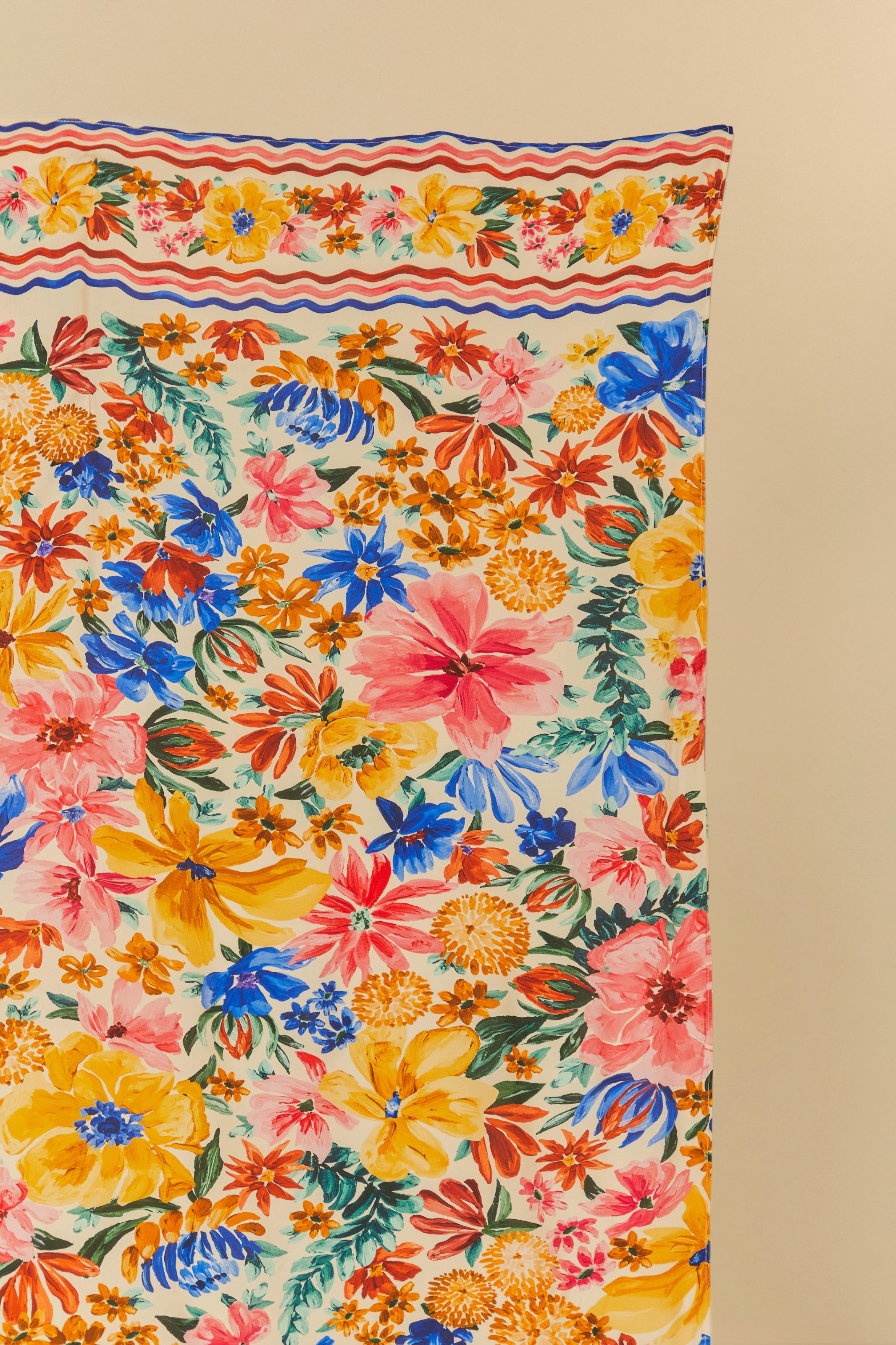 Canga Estampada Floraline Achadinhos