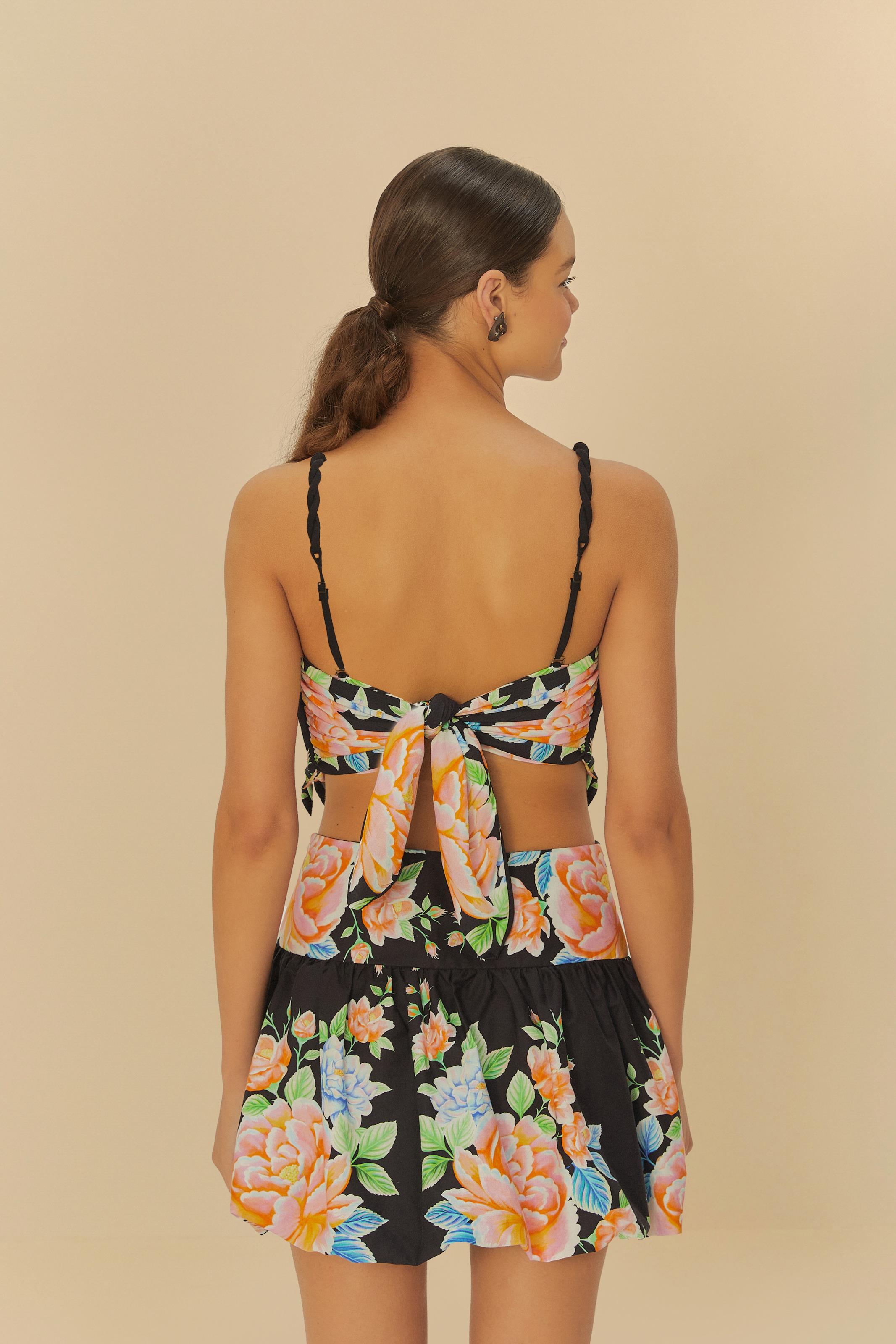 Blusa Estampada Floral Sofia