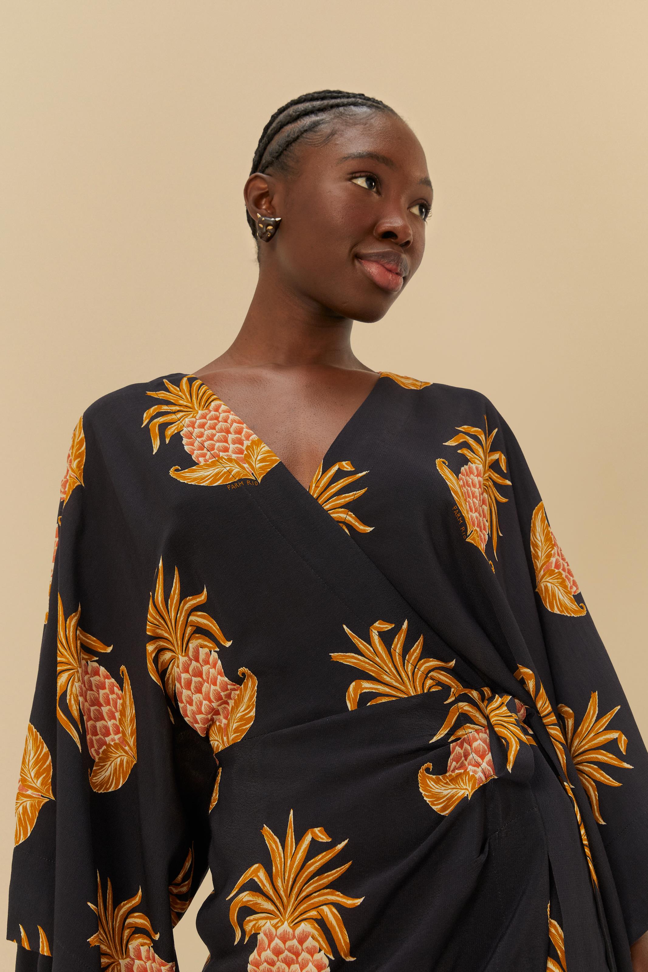 Vestido Curto Amalfi Abacaxi