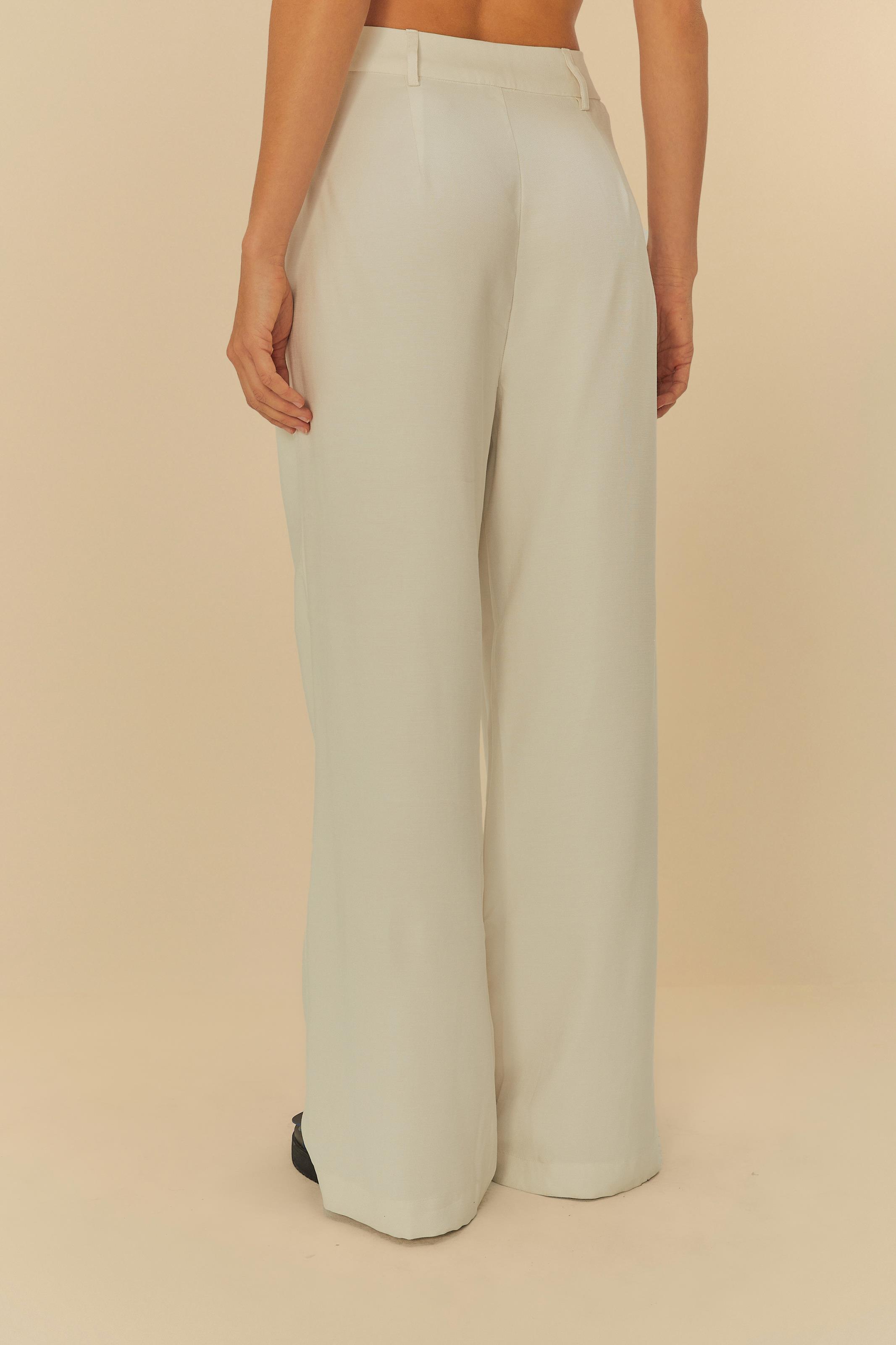 Calça Pregas Alfaiataria