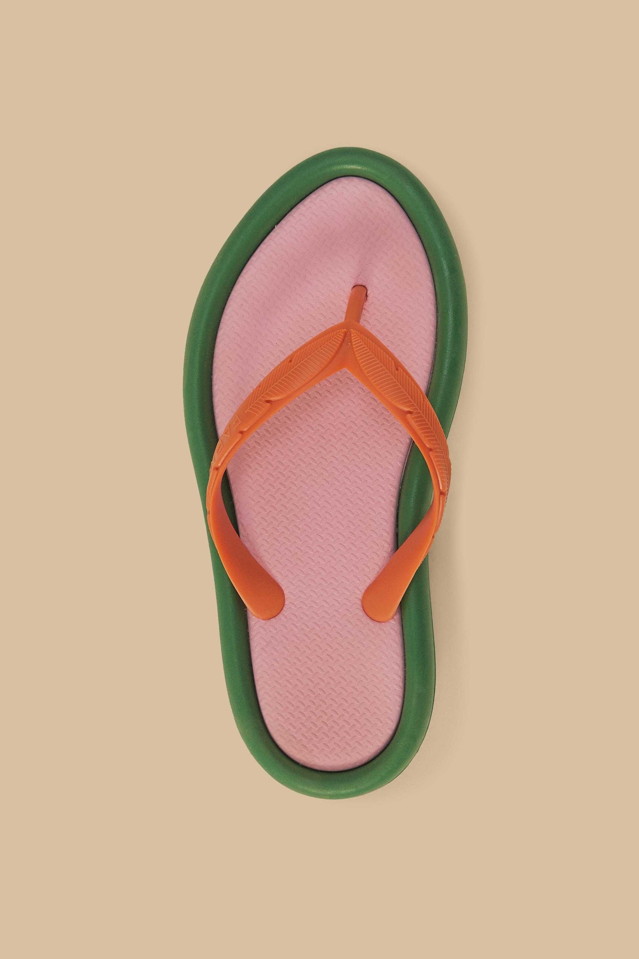 Chinelo Canoa Colorê