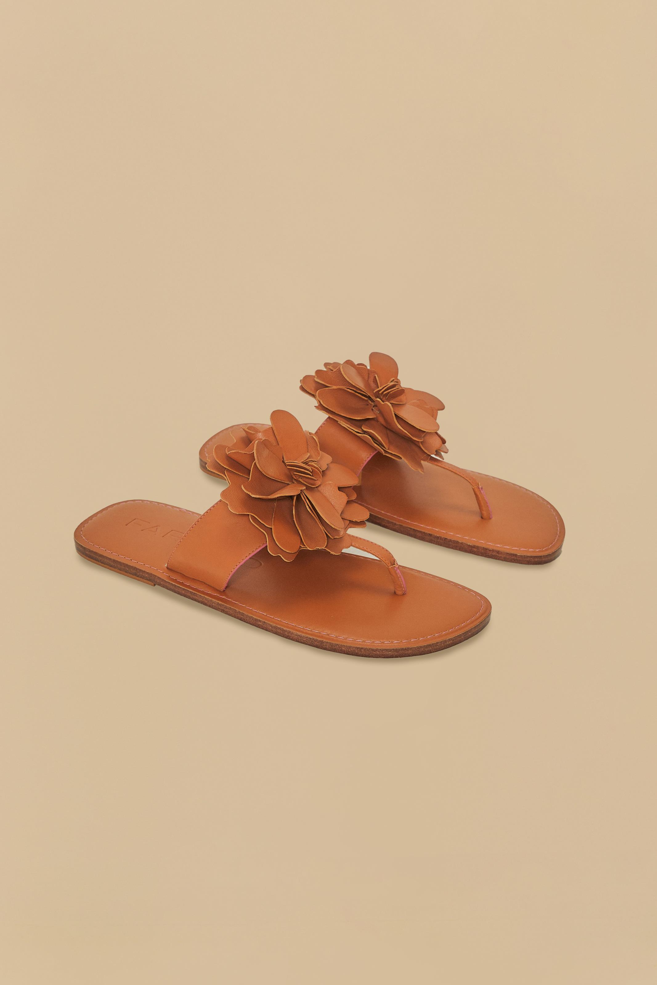 Sandália Rasteira Max Hibisco