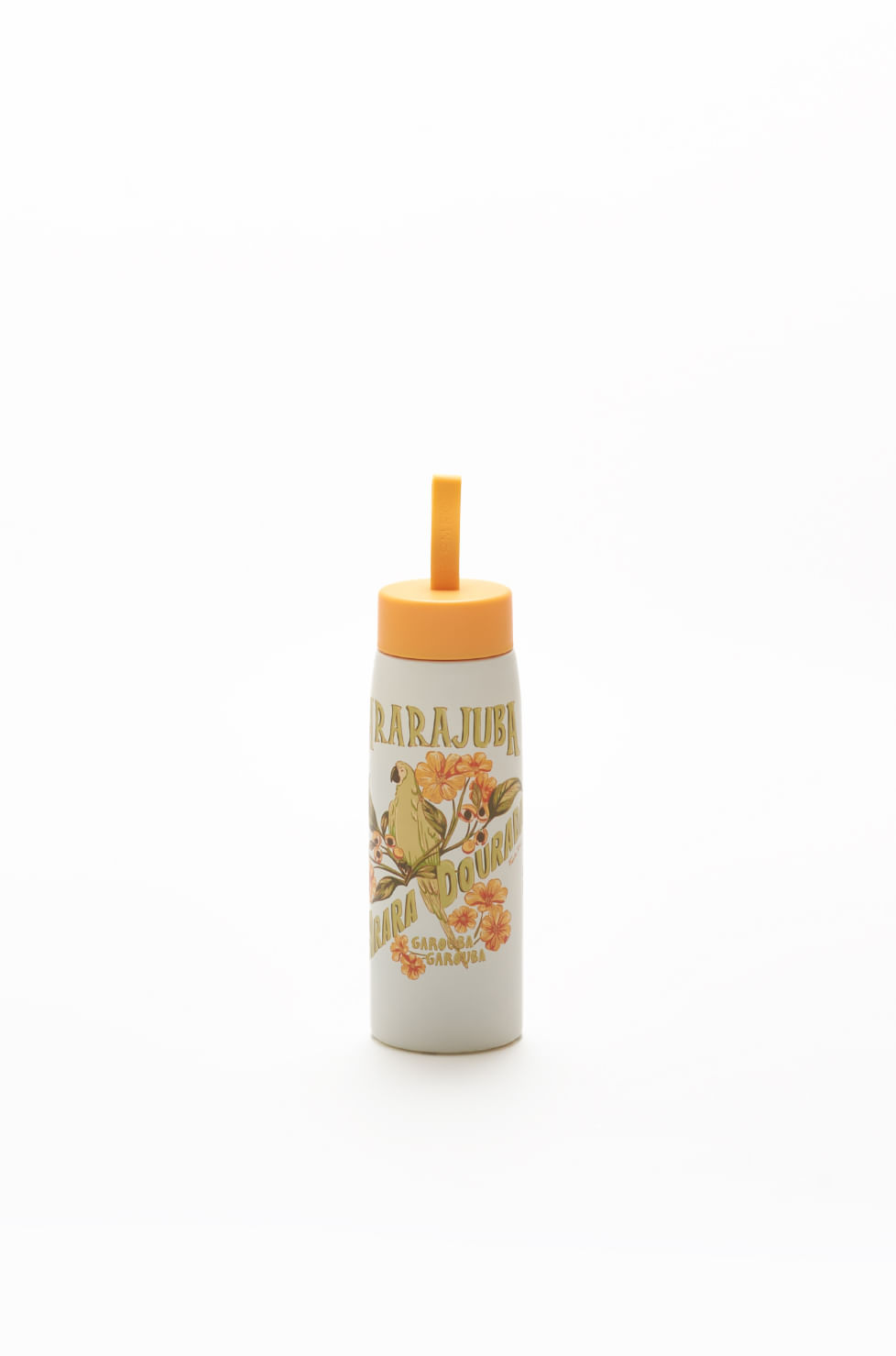 Garrafa Que Sede 750ml Floral Ararajuba