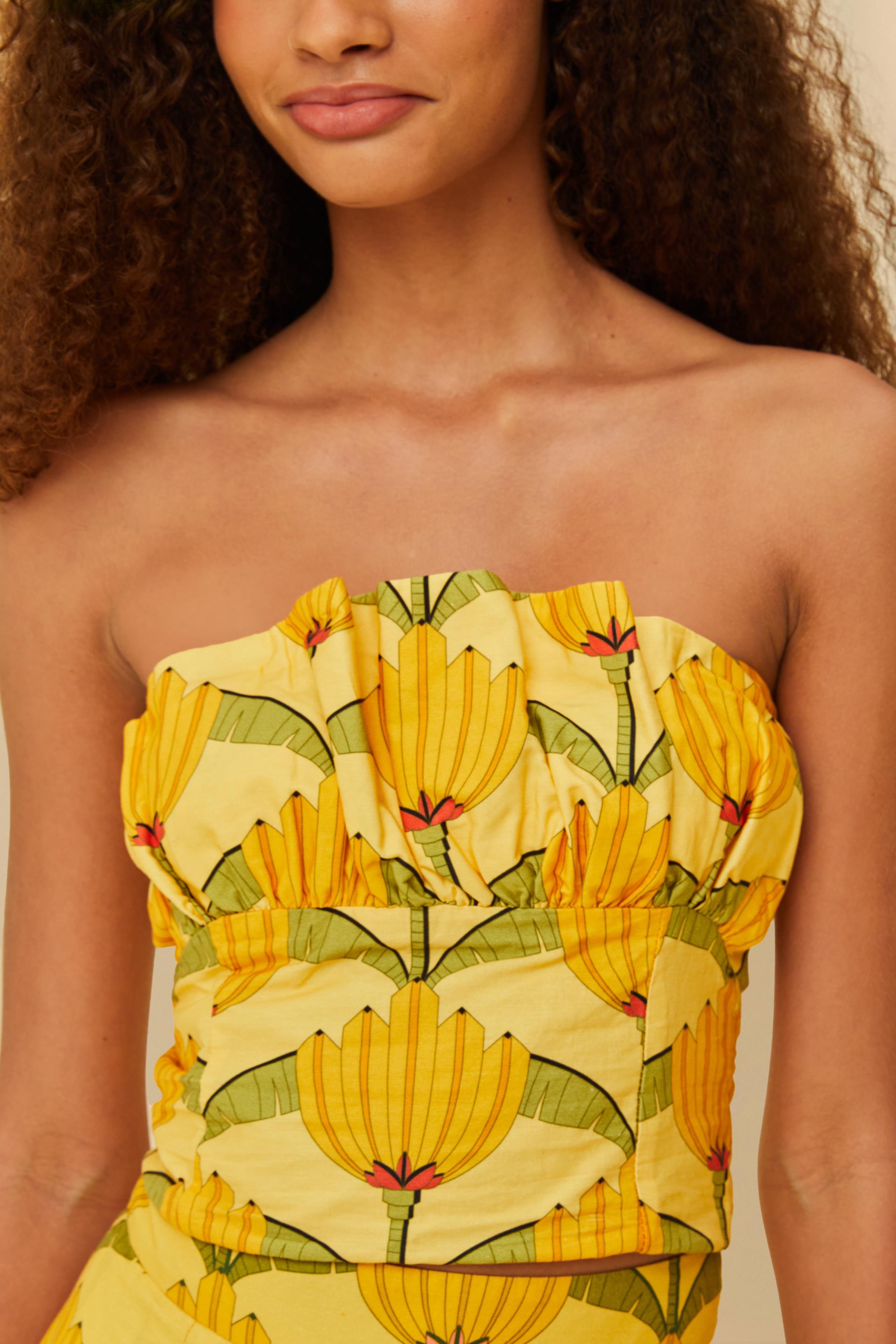Top Estampado Banana Deco
