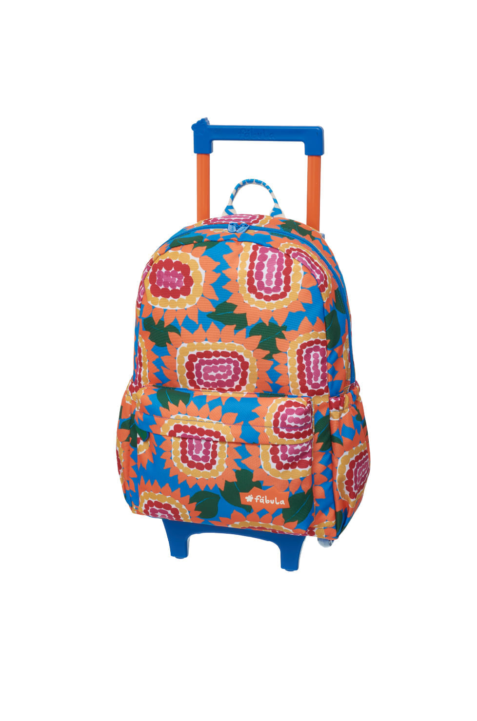 Mochila Carrinho Flor De Sol