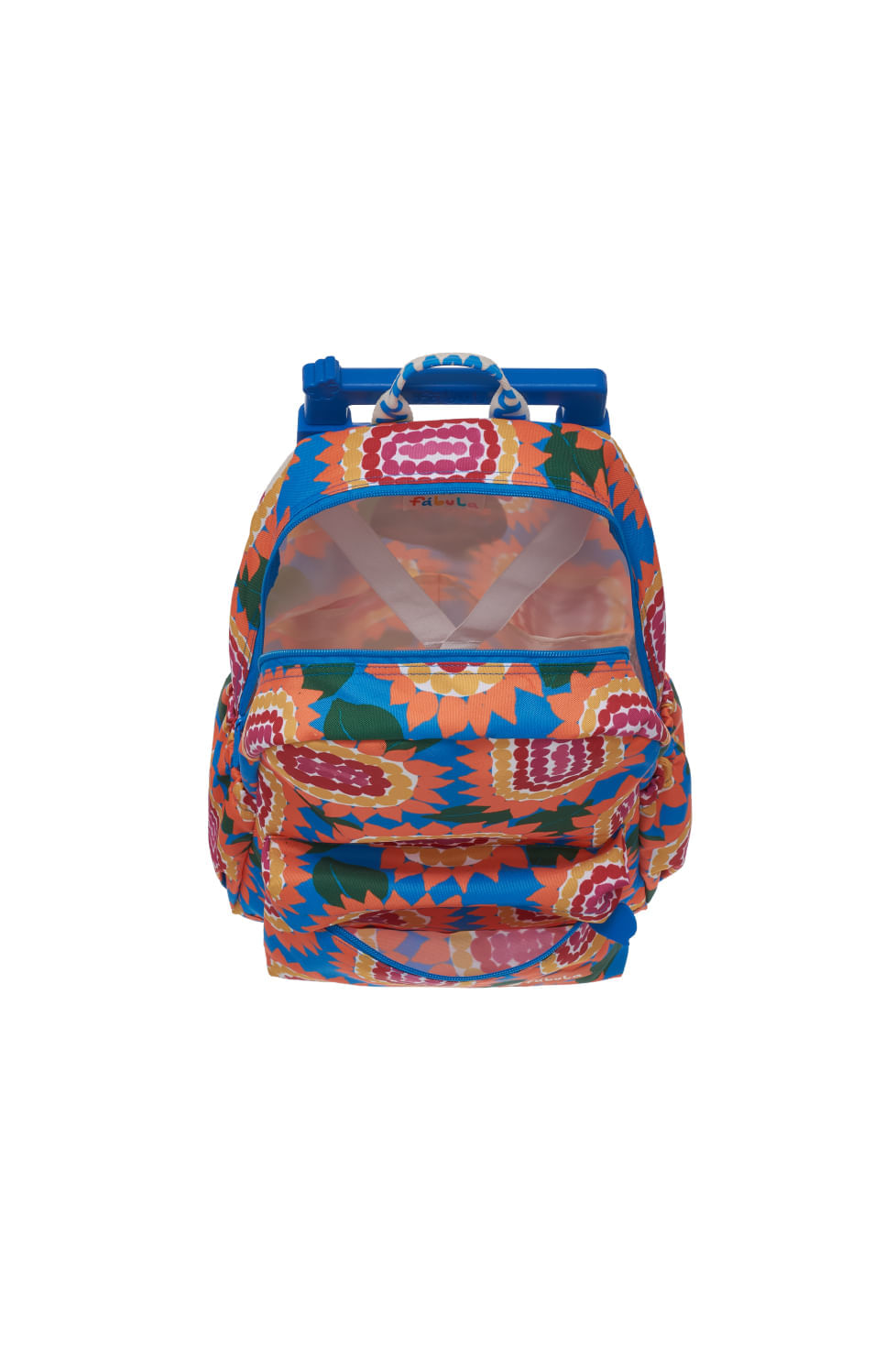 Mochila Carrinho Flor De Sol