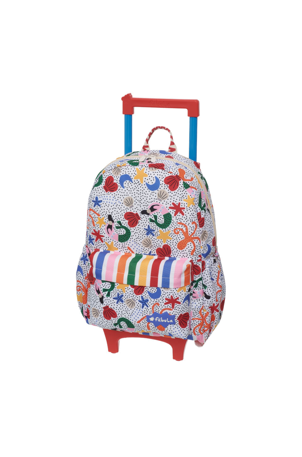 Mochila Carrinho Sereia Do Mar Mochila Carrinho Sereia Do Mar