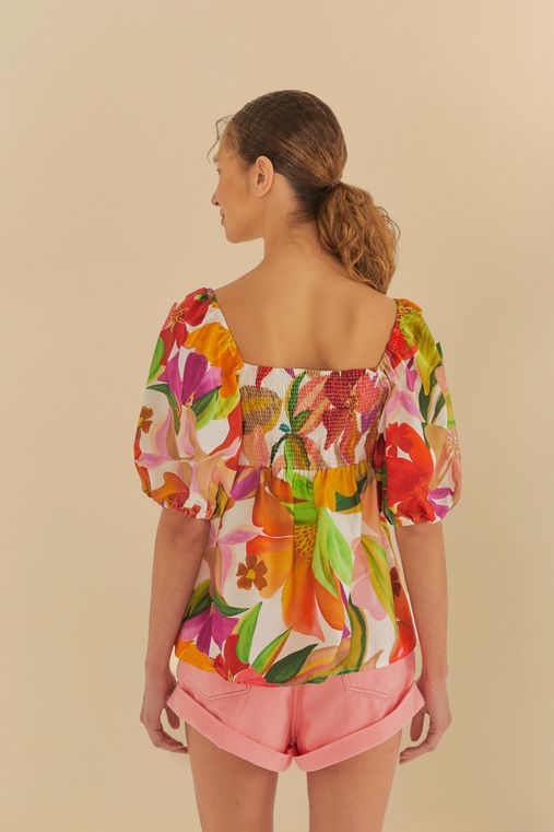 Blusa Artsy Floral