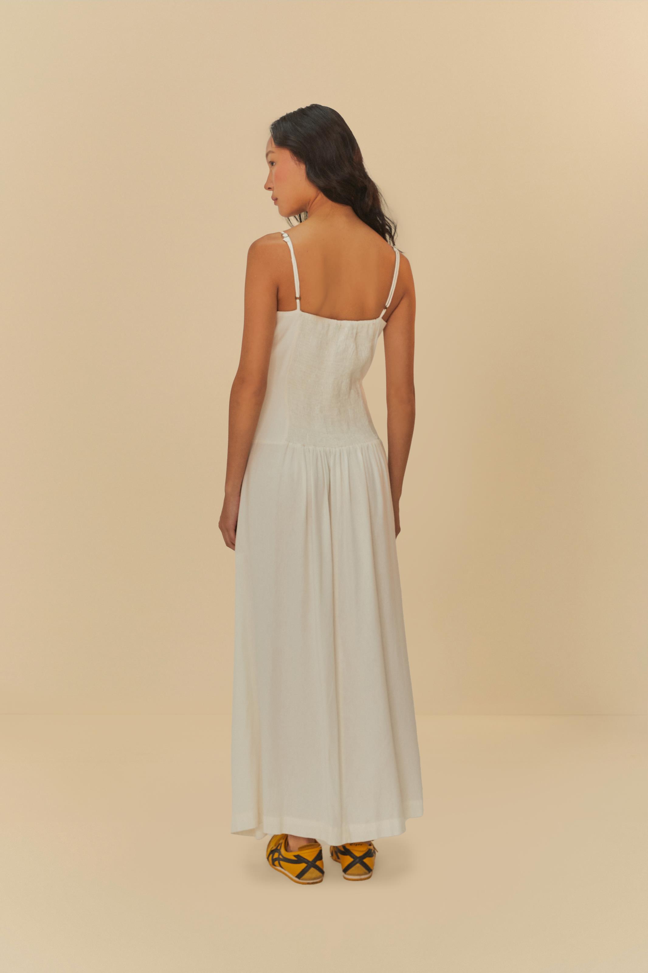 Vestido Pregas Cropped