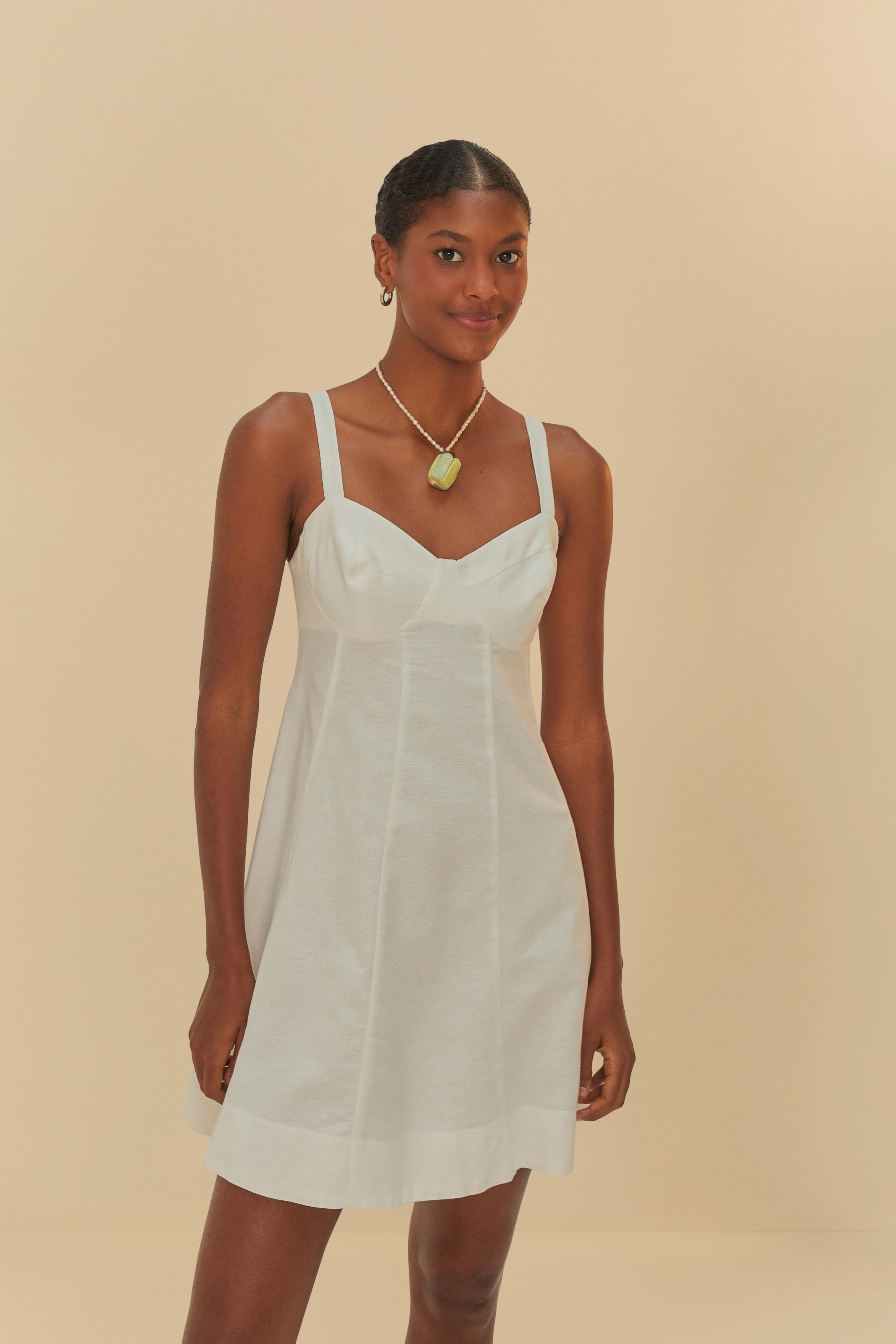 Vestido Curto Alças