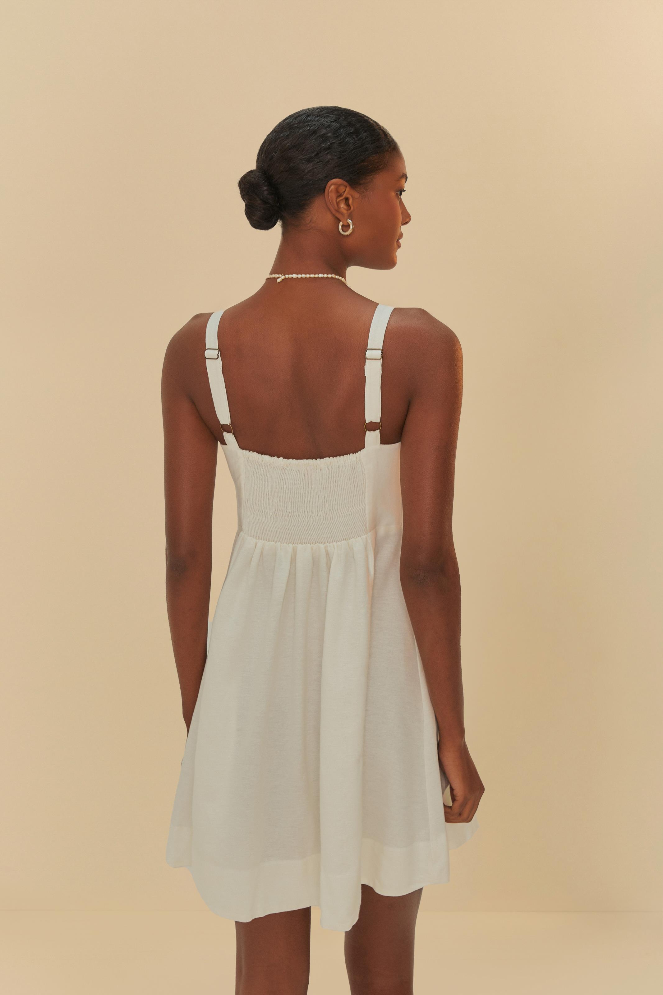 Vestido Curto Alças