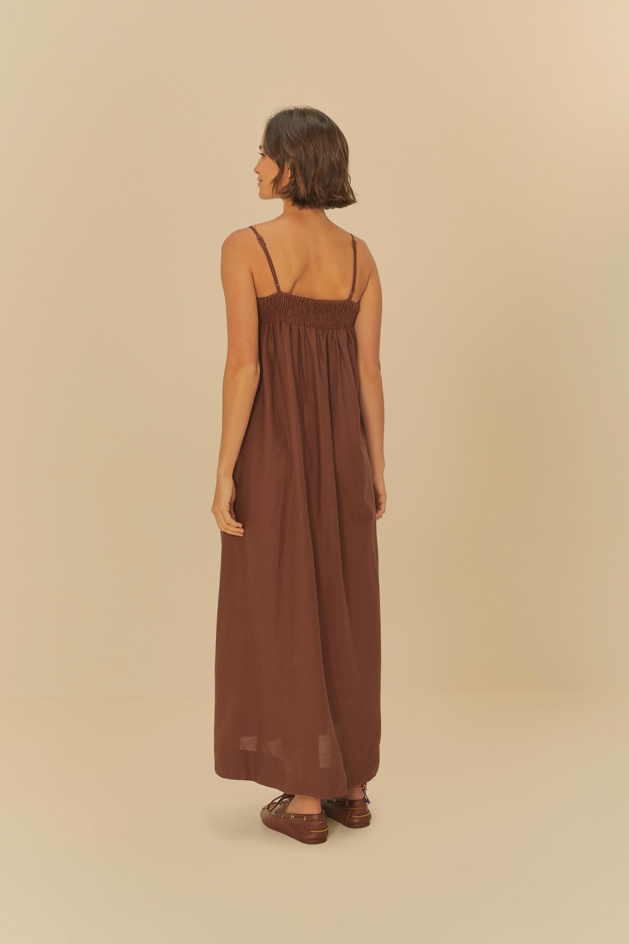 Vestido Pregas Alcinhas
