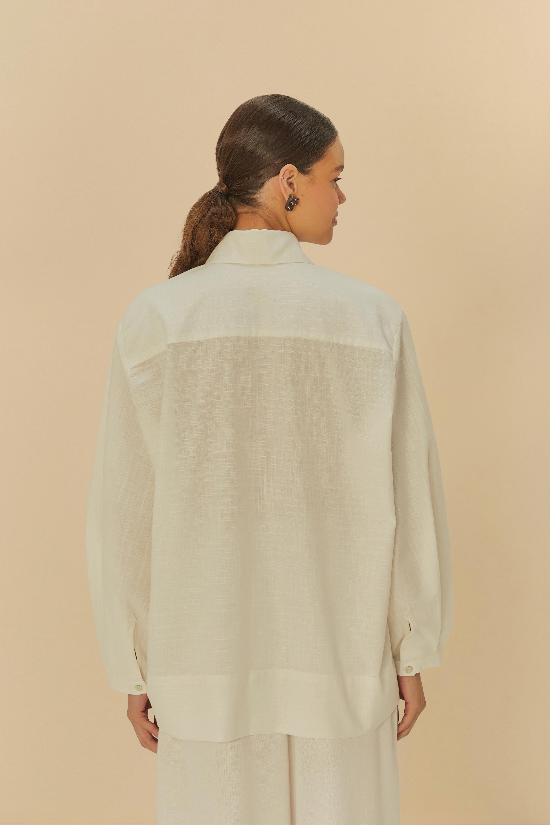 Camisa Mangas Pregas