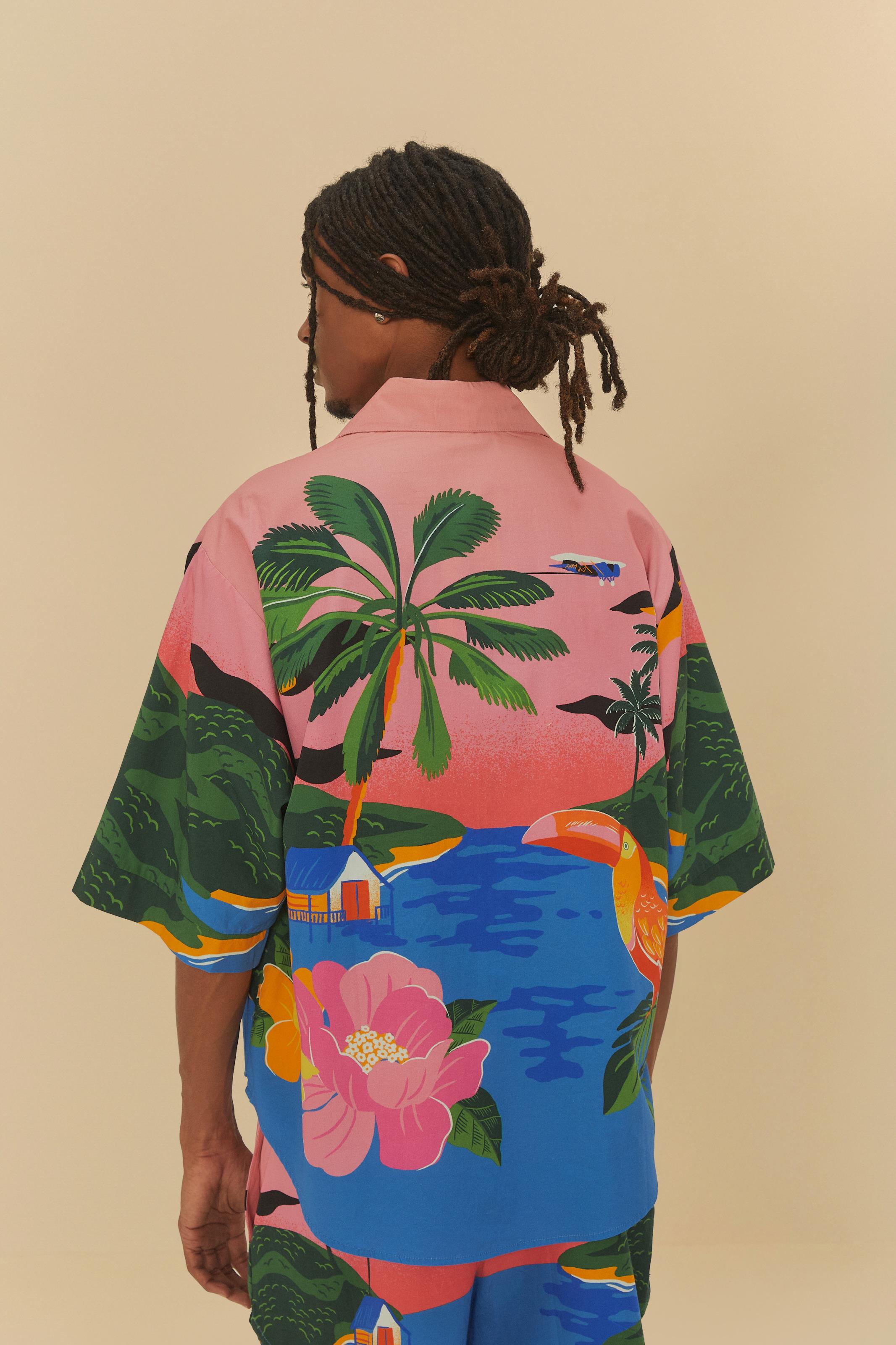 Camisa Estampada Latina