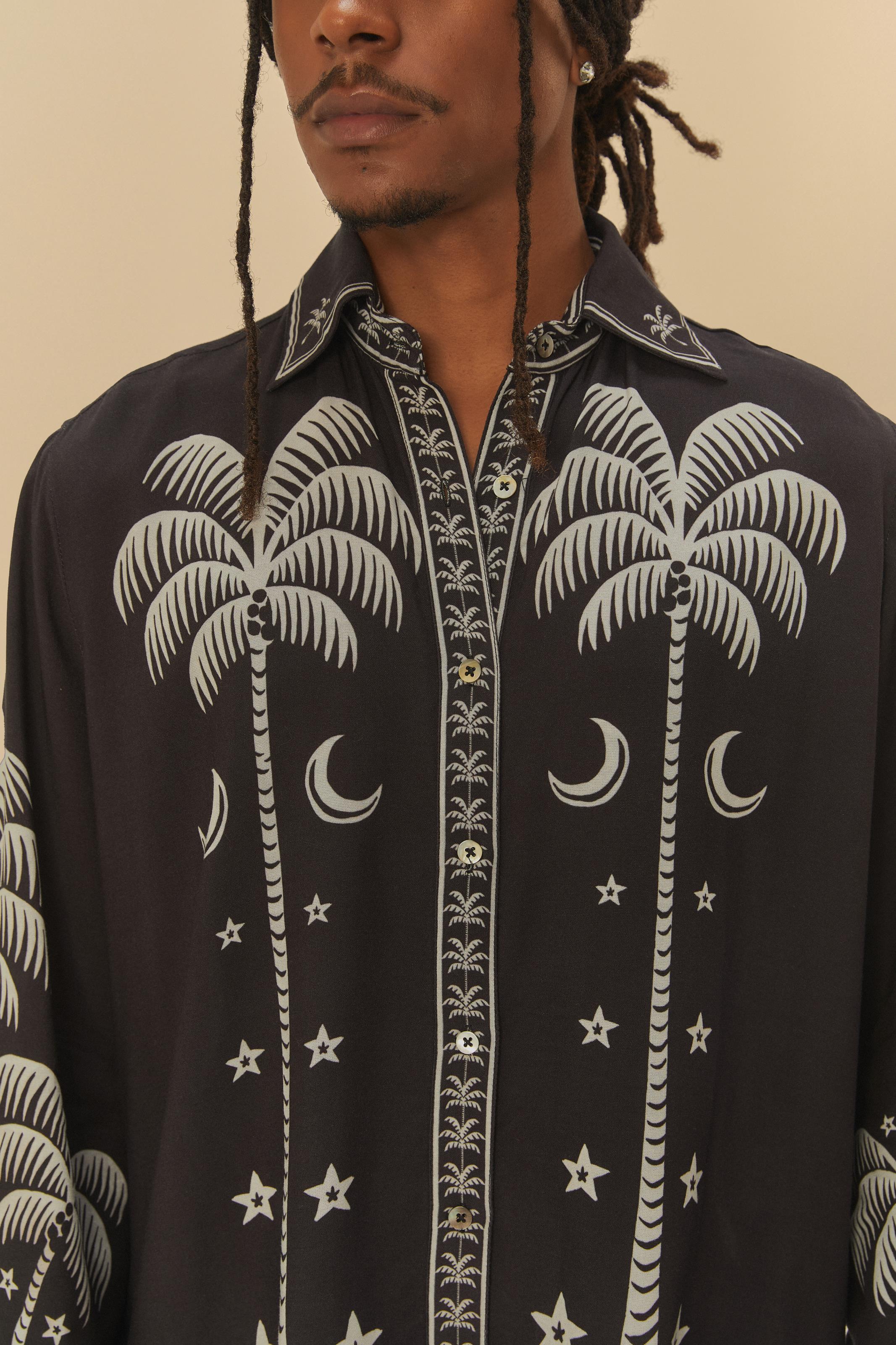 Camisa Estampada Coqueiral
