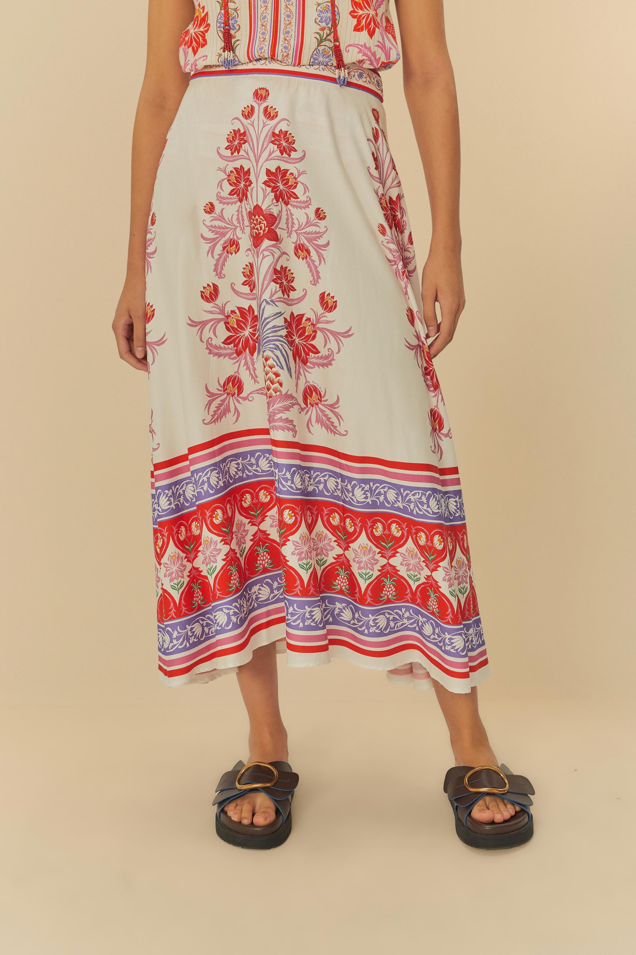 Saia Godê Estampada Lisboa