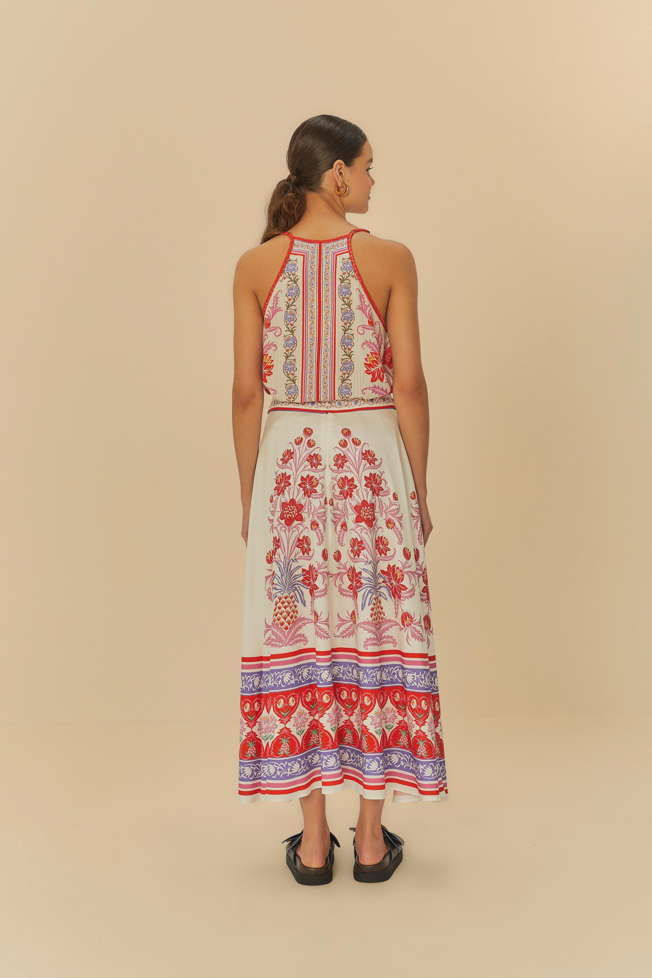 Saia Godê Estampada Lisboa