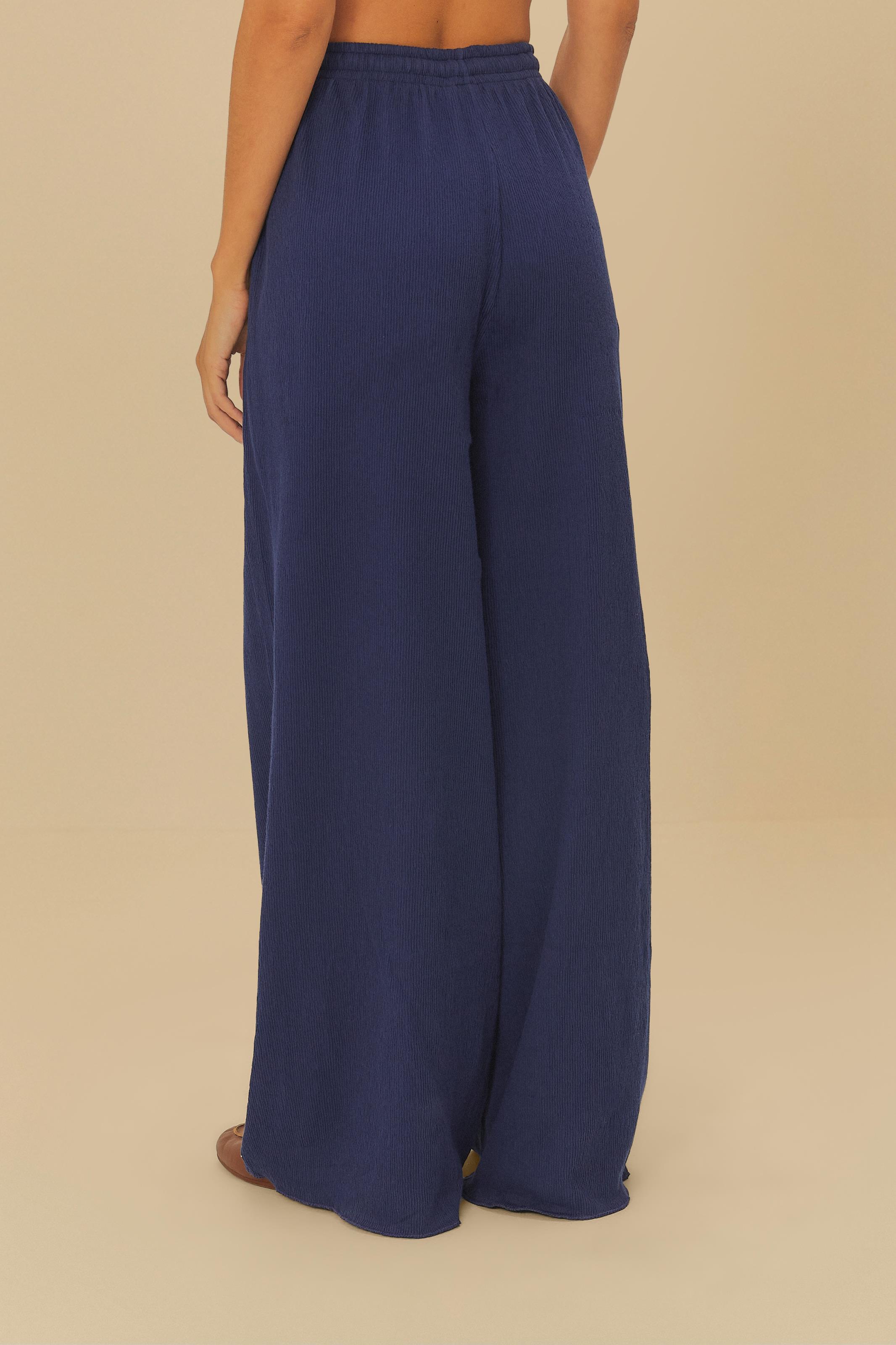 Calça Bolsos Textura