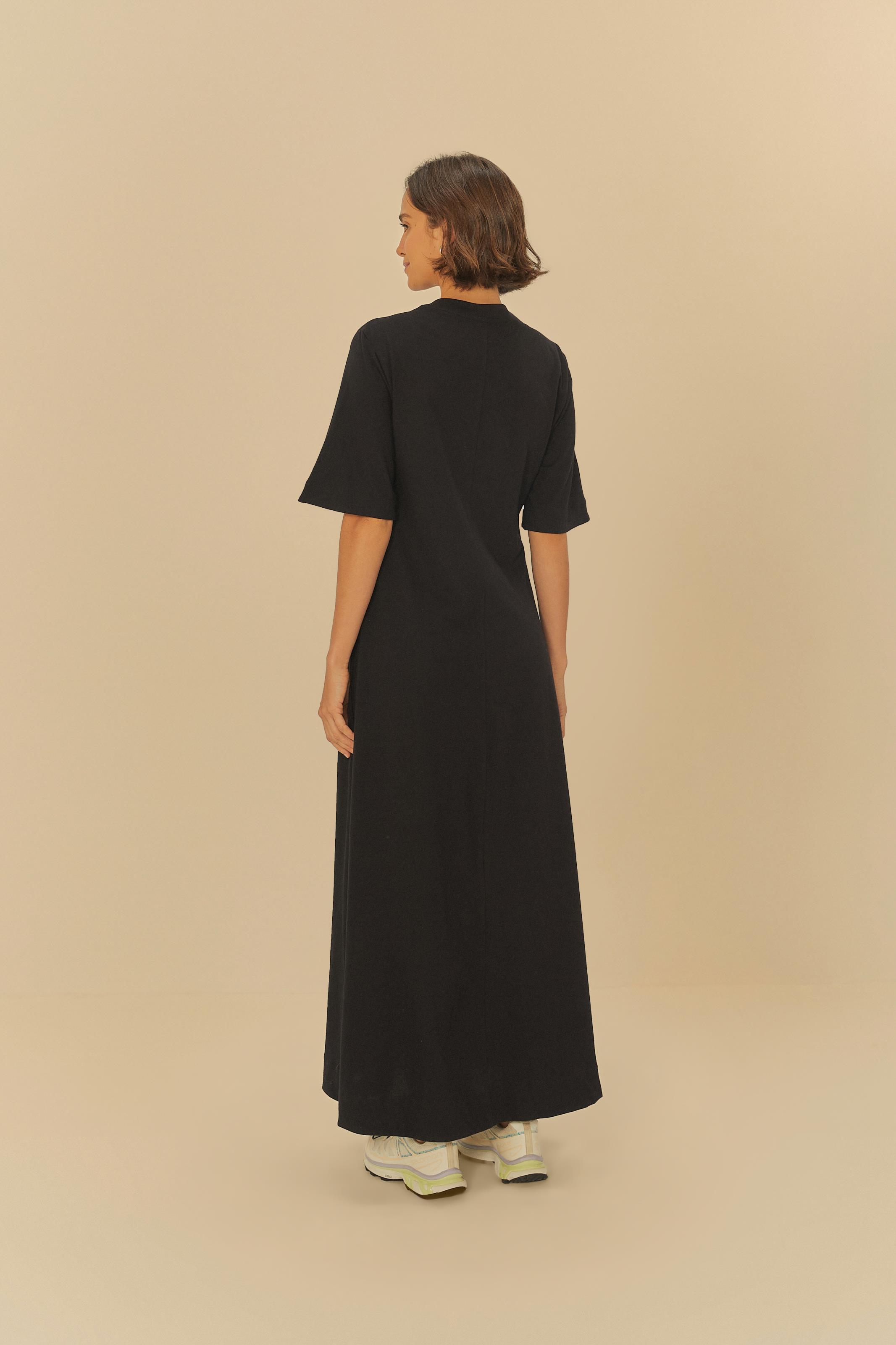 Vestido Cropped Pregas T-Shirt