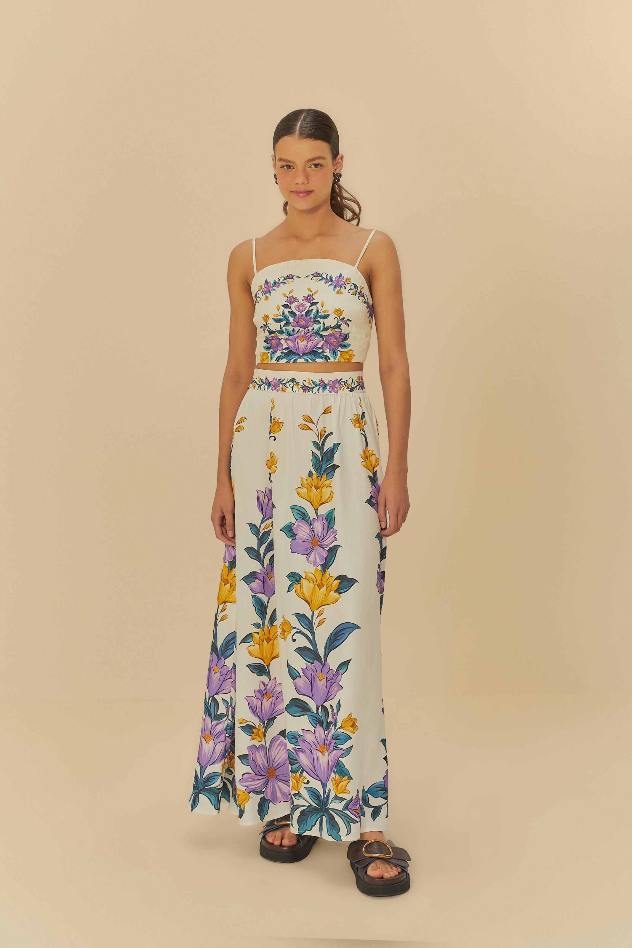 Top Estampado Floral Sicilia