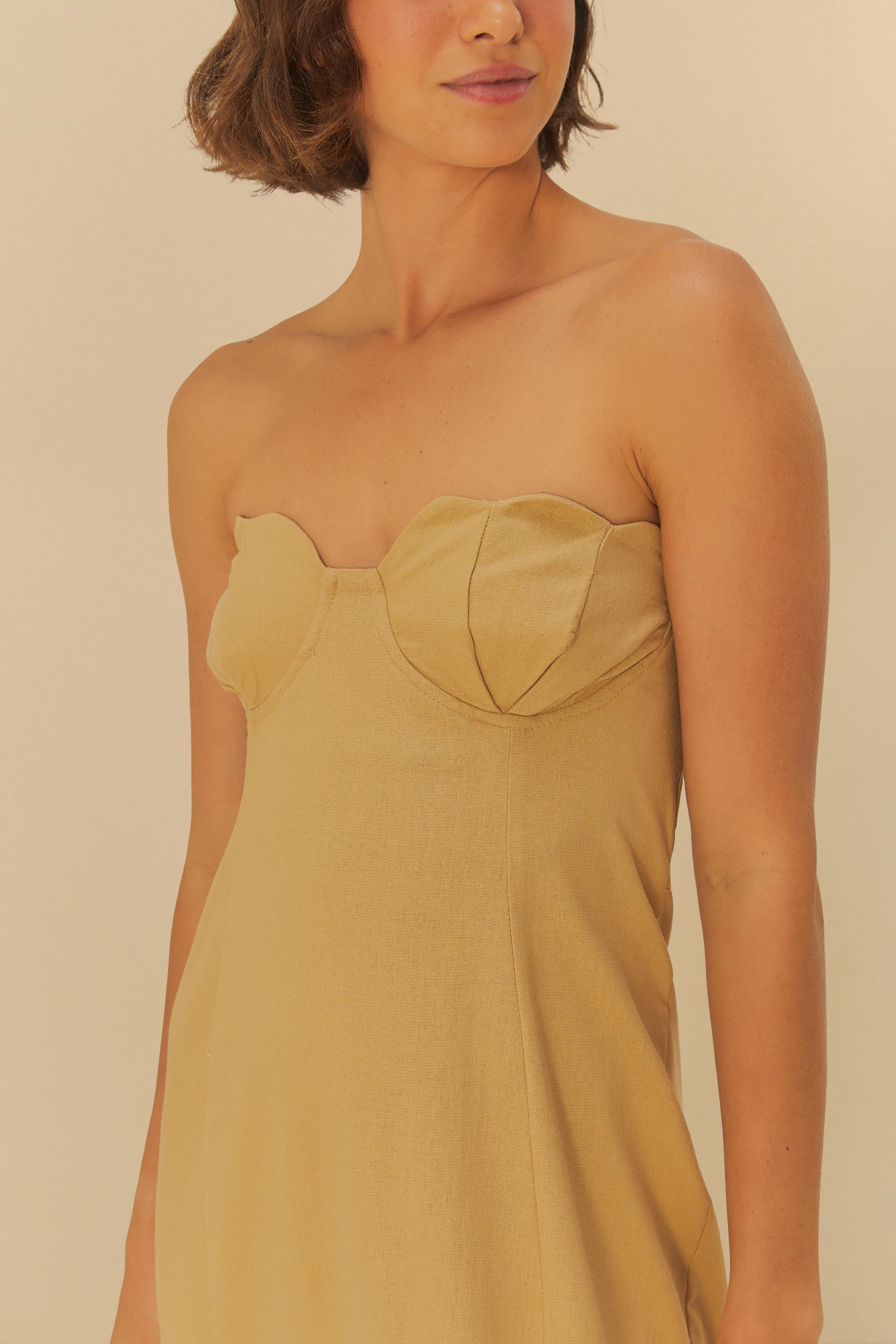 Vestido Cropped Meia Taça