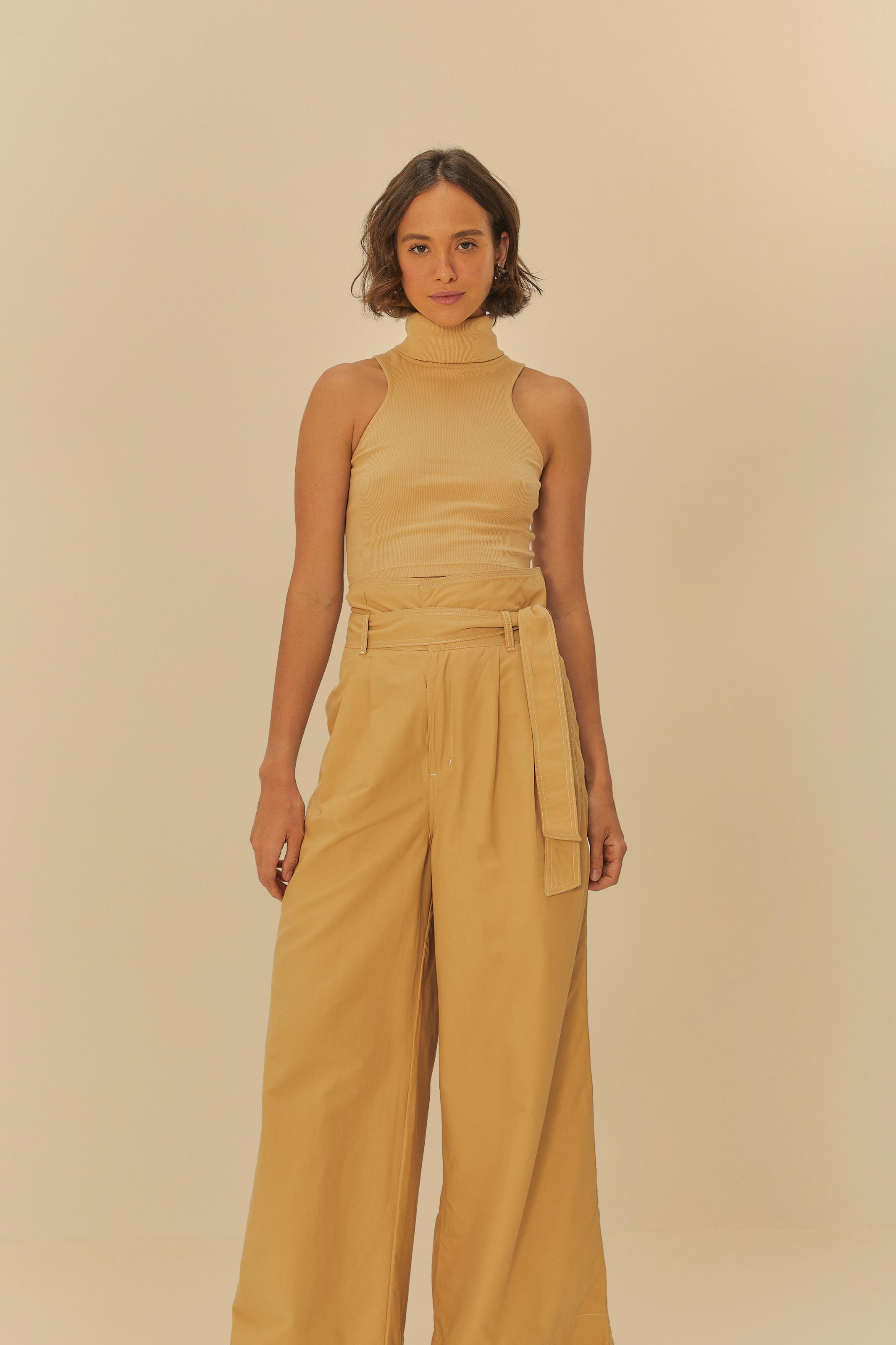 Calça Faixa Pesponto
