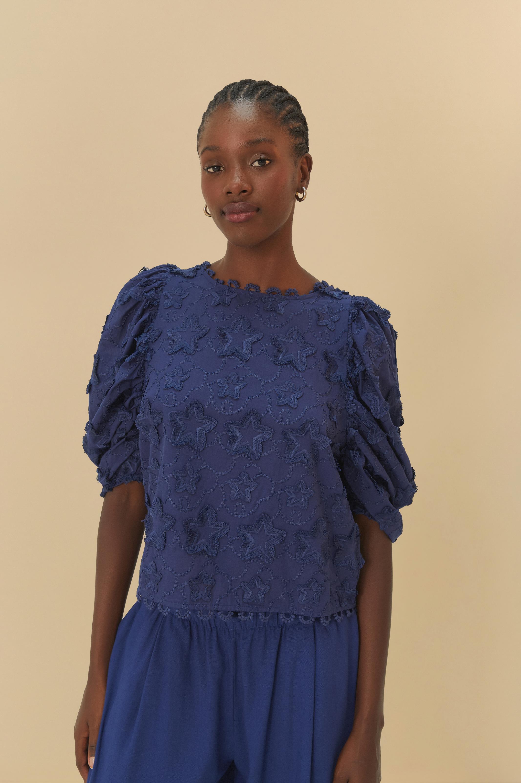 Blusa Romântica Artesanal