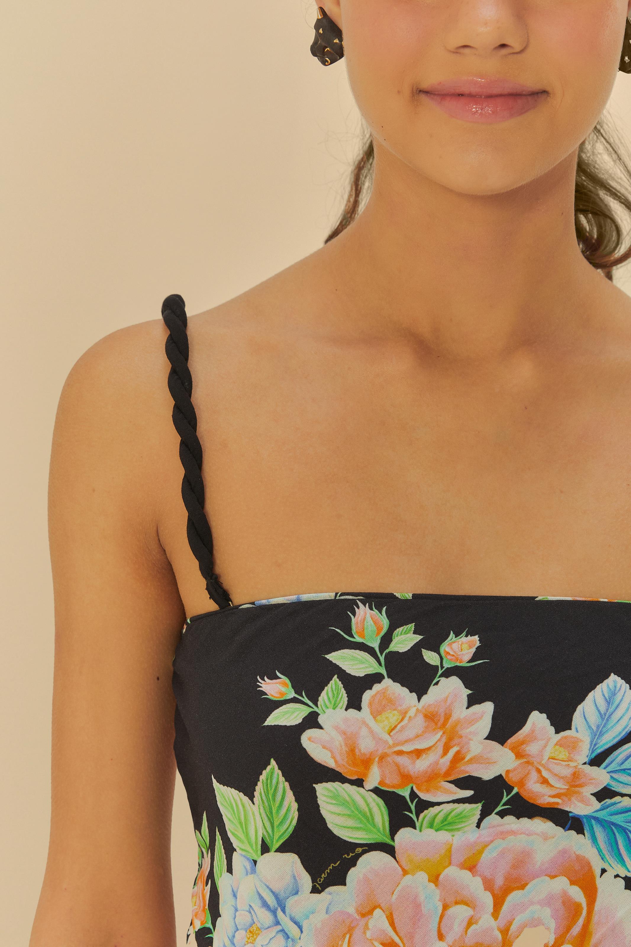 Blusa Estampada Floral Sofia