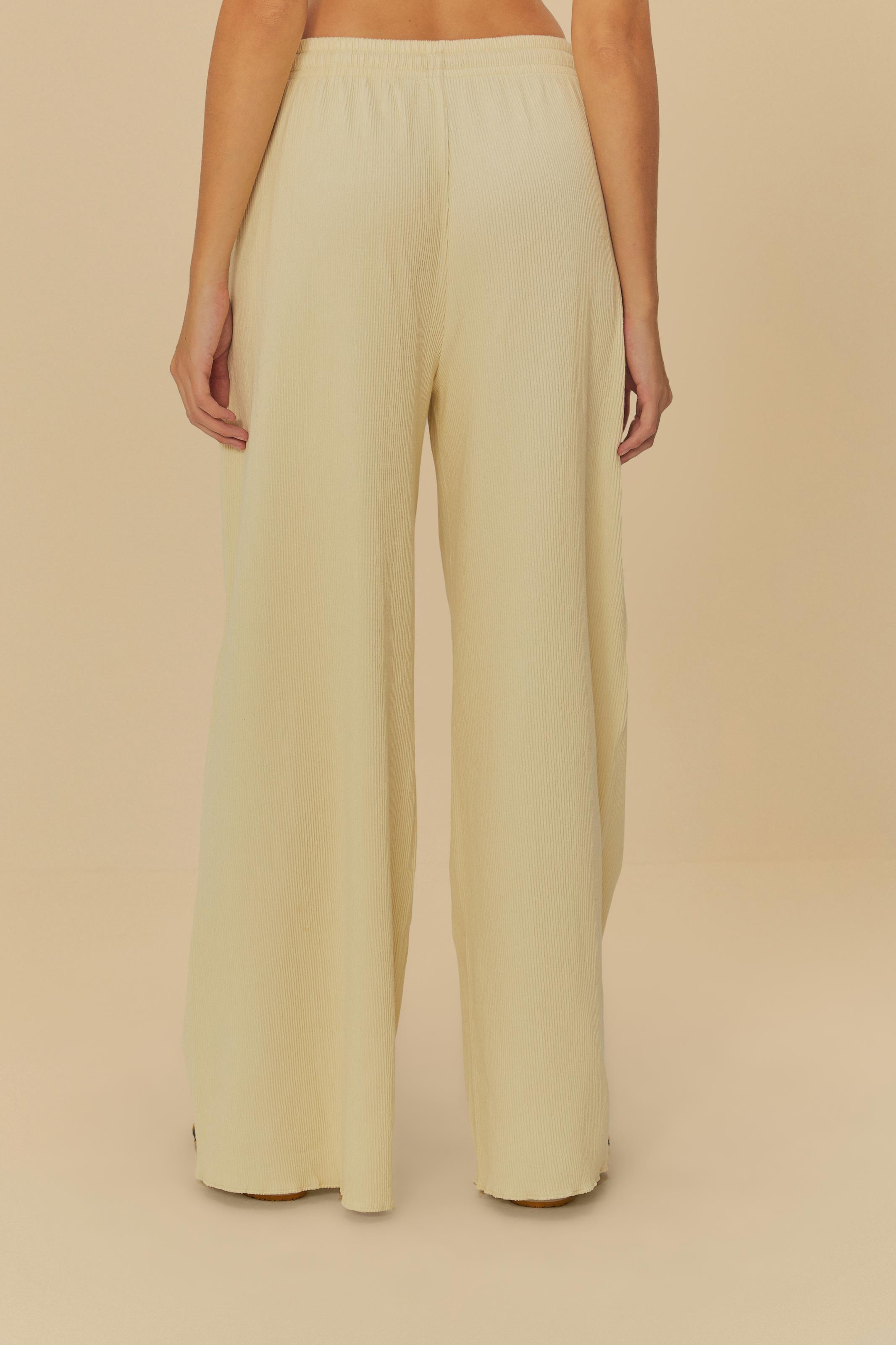 Calça Bolsos Textura