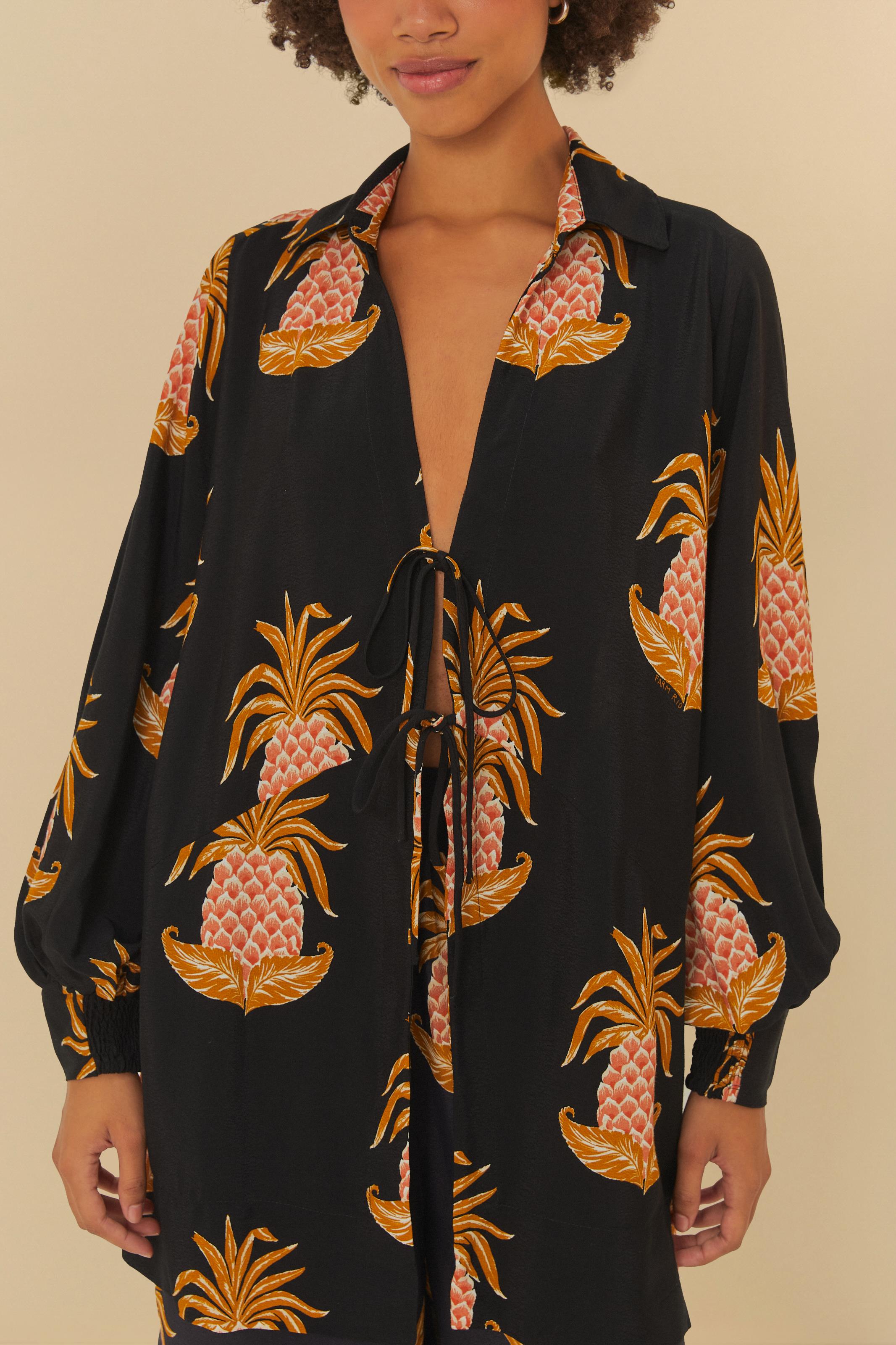 Camisa Amalfi Abacaxi