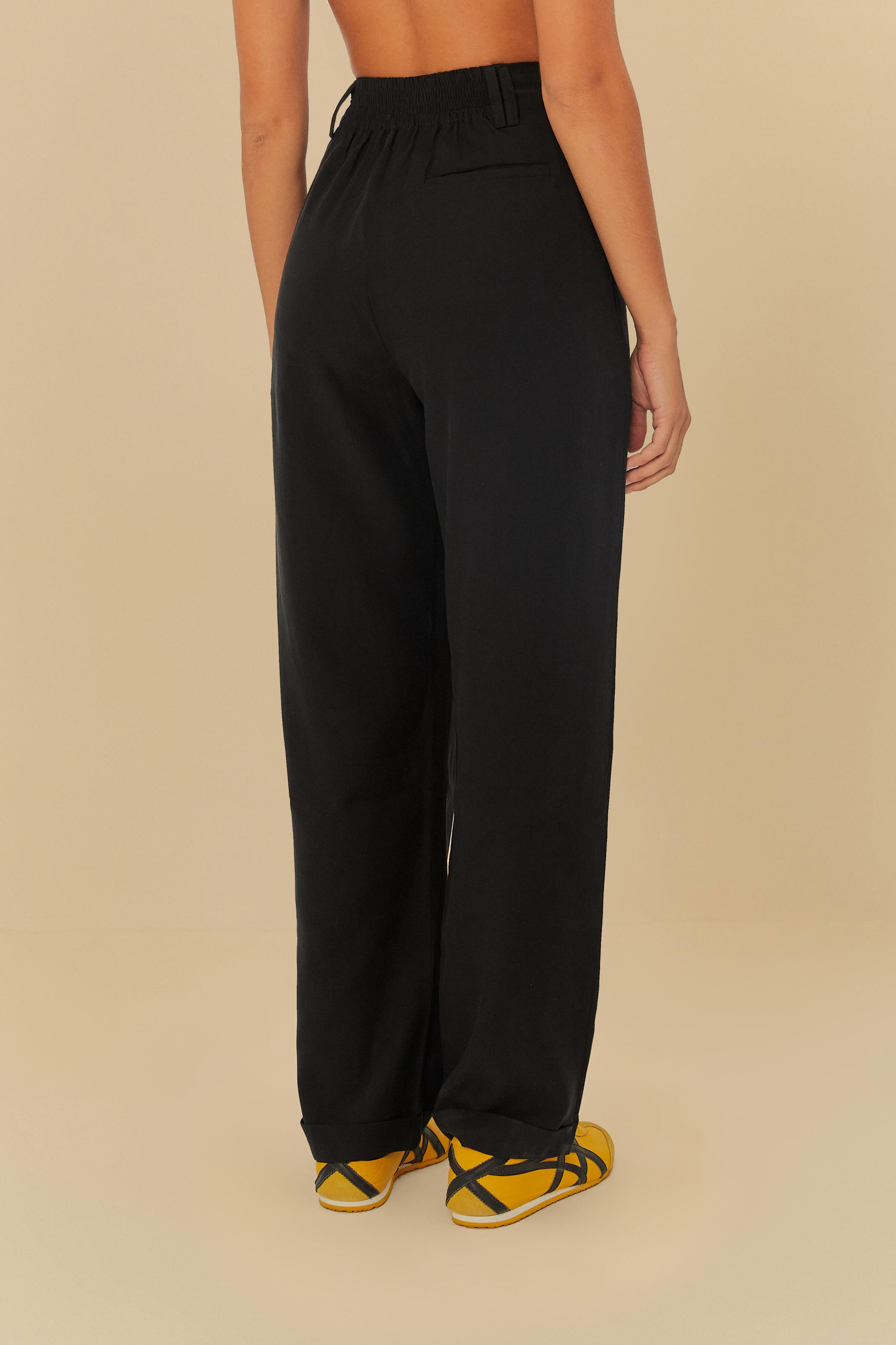 Calça Pregas Alfaiataria