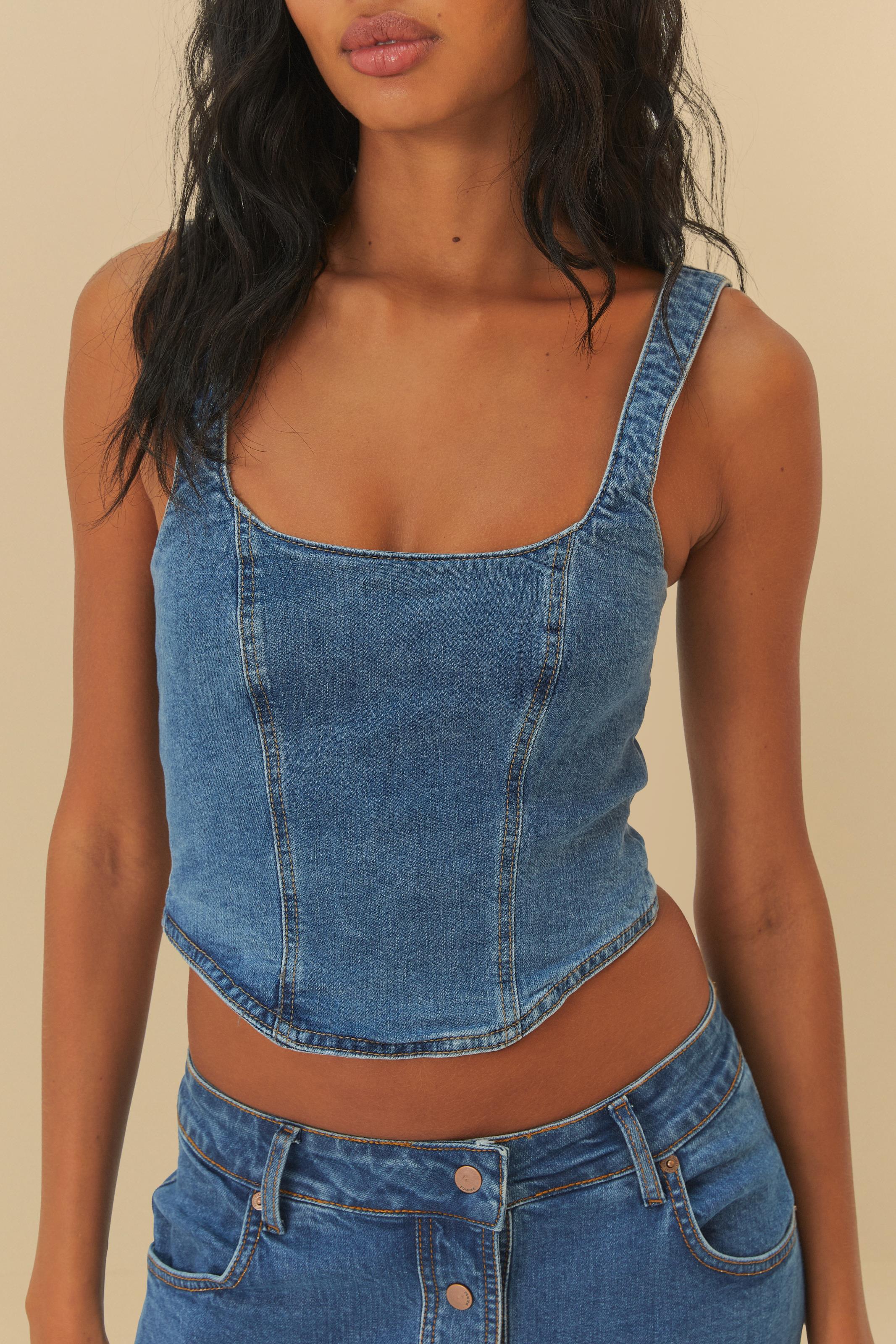 Regata Jeans Cropped Corselet
